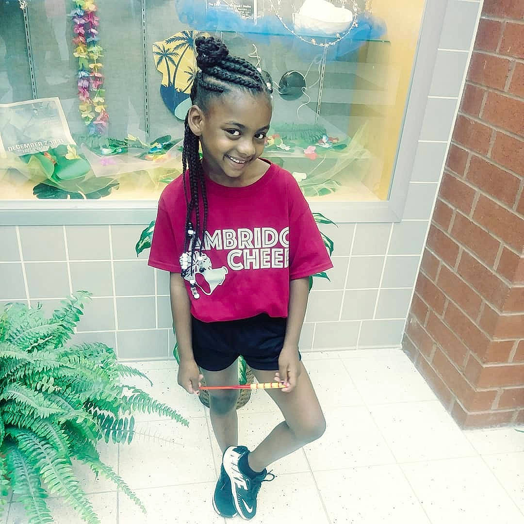 Jada joined the competition — help win amazing prizes! black_hair, child, cool, ear, hairstyle, happy, head, joy, person, pink, shoe, smile, t_shirt, toddler