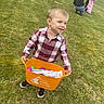 Raiden is registered to the contest to win money with this photo: basket, black_shoes, boy, bunny, candy, child, daylight, easter, grass, hillside, orange_basket, outdoor, park, people, plaid_shirt, portrait, smiling, spring, toddler, treats