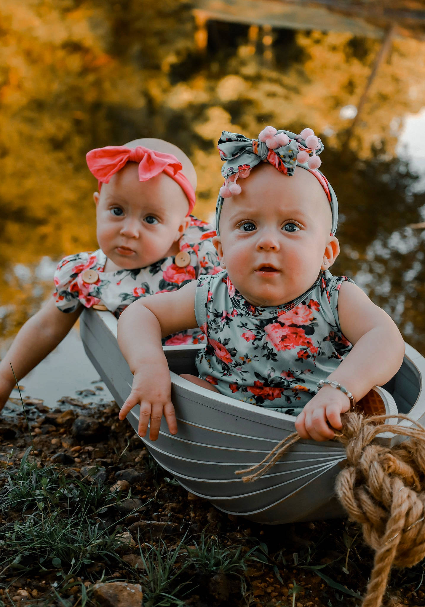 Mia And Mya is registered to the contest to win money with this photo: baby, baby_products, baby_toddler_clothing, chair, child, eye, face, fawn, flash_photography, fun, grass, happy, headwear, jewellery, pattern, people_in_nature, person, plant, portrait_photography, sitting