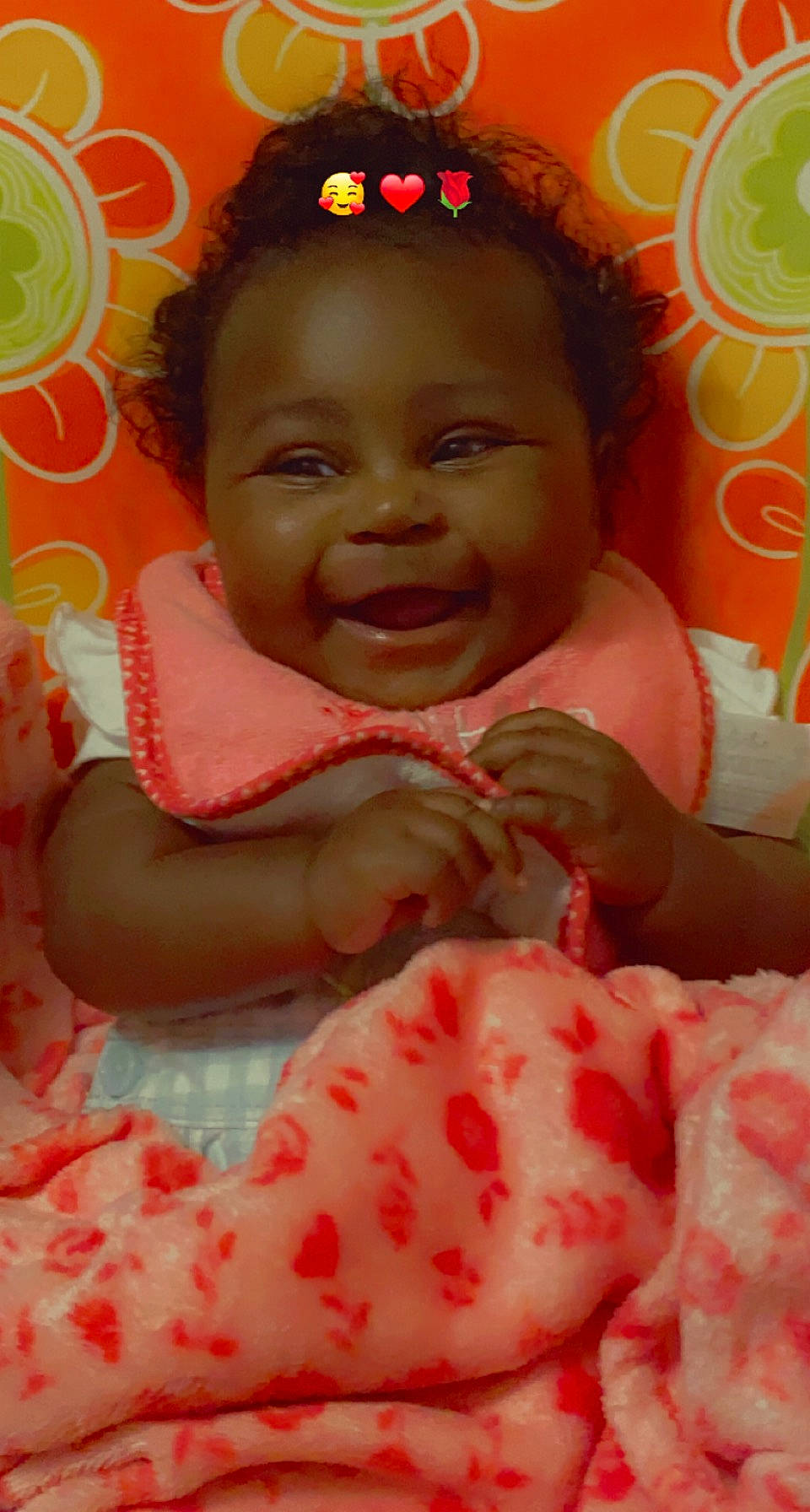 Raven joined the competition — help win amazing prizes! baby, baby_toddler_clothing, cheek, child, chin, dress, facial_expression, finger, fun, happy, head, lip, mouth, nose, organ, person, pink, skin, smile, textile