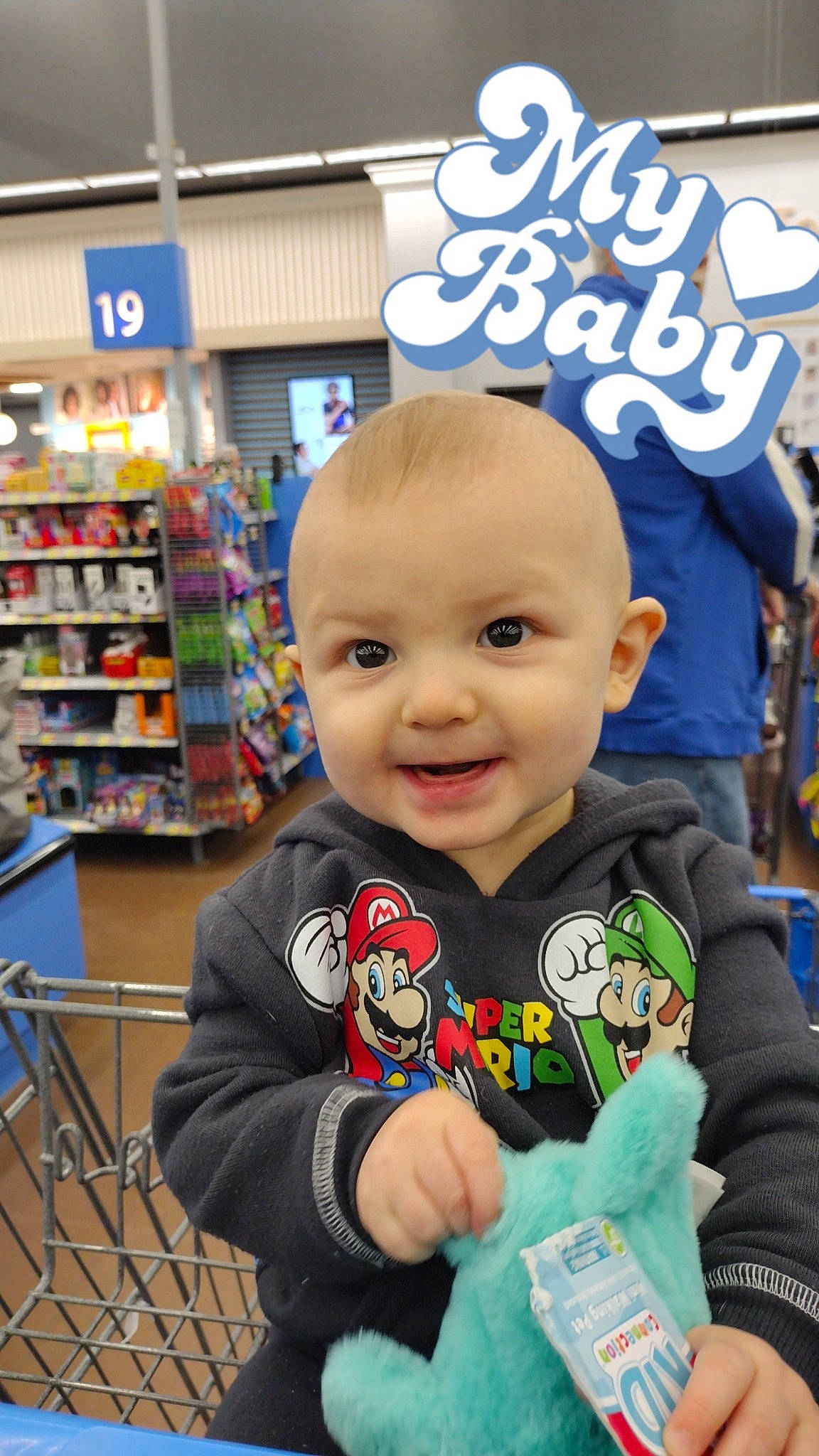 John joined the competition — help win amazing prizes! baby, baby_toddler_clothing, cart, child, city, convenience_store, customer, event, fun, happy, joy, leisure, logo, person, product, retail, service, shelf, smile, snapshot