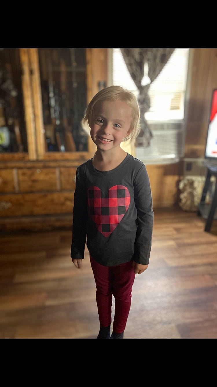 Avery Alizabeth is registered to the contest to win money with this photo: cool, event, eye, fashion_design, flash_photography, floor, flooring, fun, happy, human, joy, person, shoulder, skin, sleeve, smile, standing, t_shirt, tints_and_shades, toddler