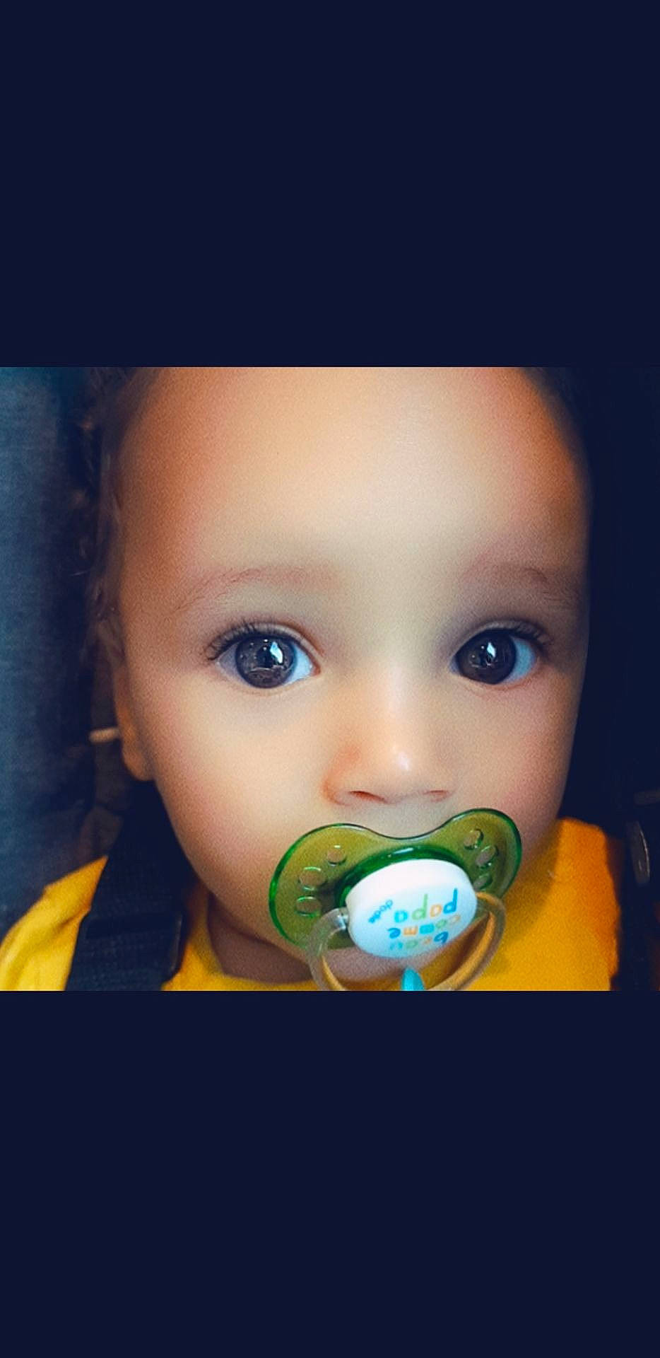 Mohamed a rejoint le concours — aidez-le/la à gagner de superbes lots ! baby, cheek, child, close_up, eye, eyebrow, face, forehead, green, head, iris, lip, mouth, nose, person, photography, selfie, skin, sky, toddler
