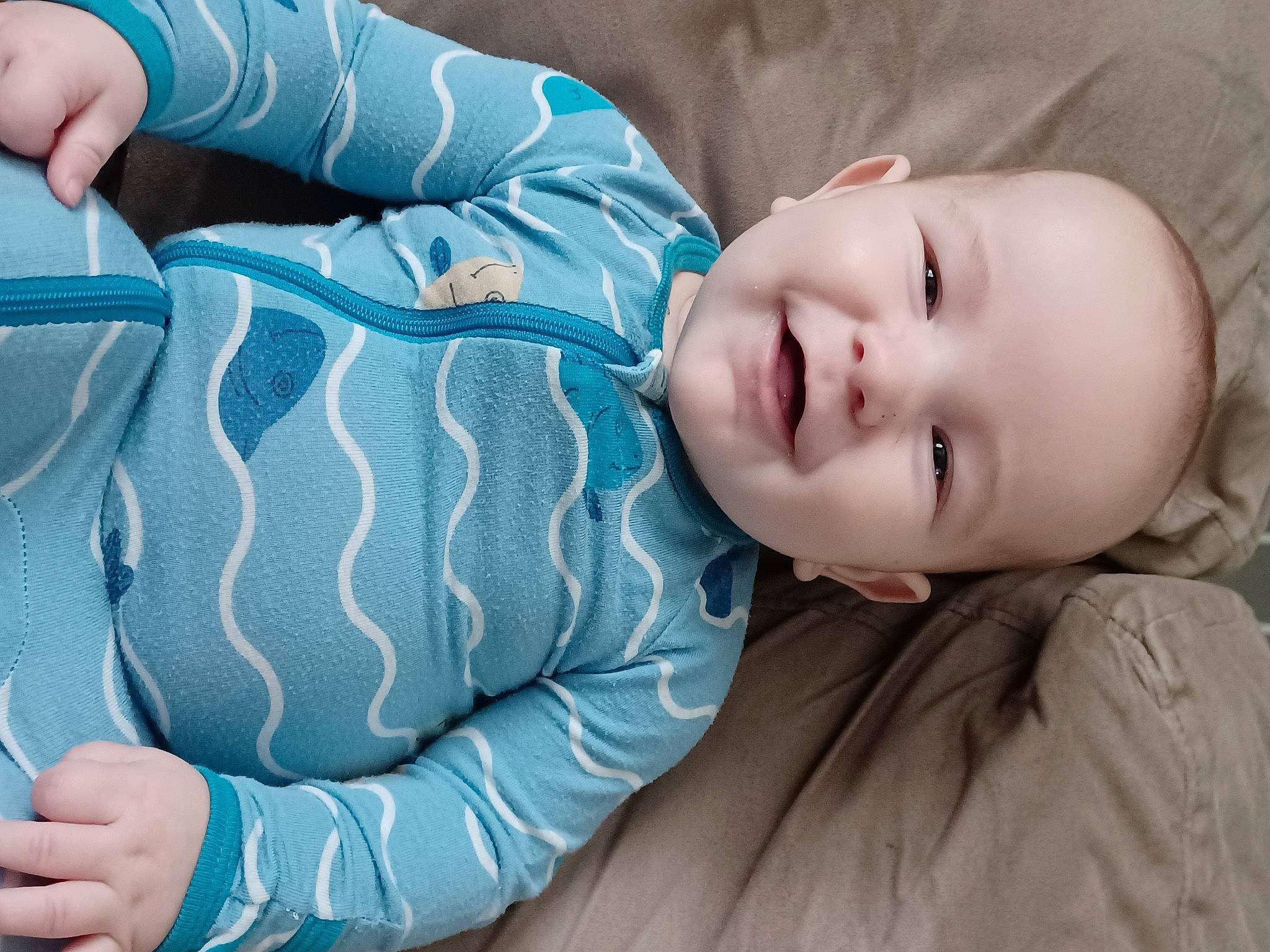 Reese joined the competition — help win amazing prizes! arm, azure, baby, baby_toddler_clothing, cheek, comfort, electric_blue, finger, gesture, grass, hand, human_body, joy, mammal, nose, person, product, skin, sleeve, smile