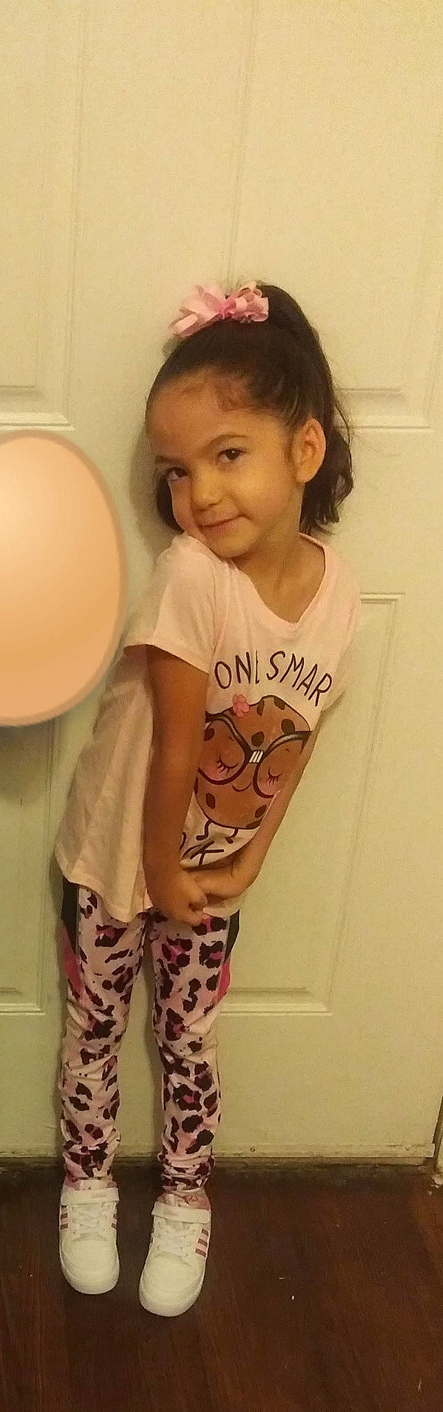 Maddisyn joined the competition — help win amazing prizes! active_pants, baby_toddler_clothing, black_hair, cheek, chest, child, elbow, face, hair, happy, head, human_leg, joy, neck, person, skin, sleeve, smile, t_shirt, thigh