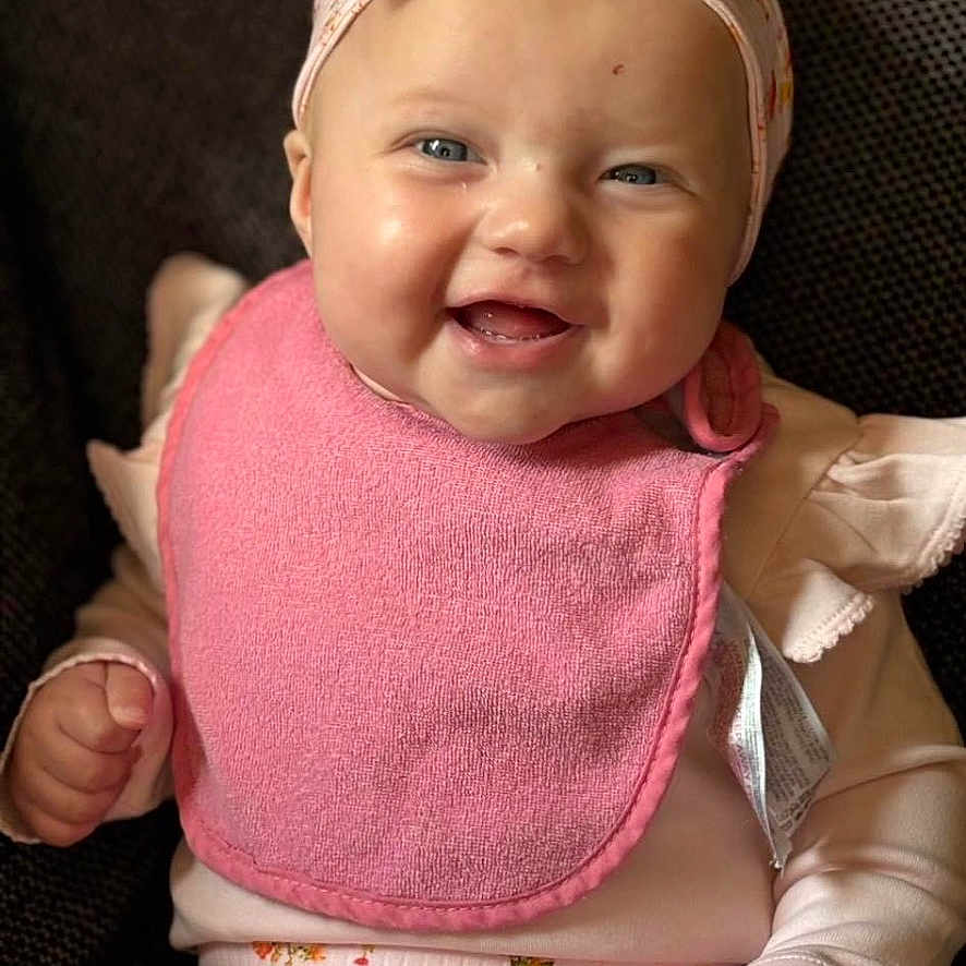 Angel-Rose joined the competition — help win amazing prizes! accessories, baby, babylaughing, bonnet, cap, clothing, cushion, face, happy, hat, head, homedecor, jewelry, laughing, necklace, newborn, person, photography, portrait, smile