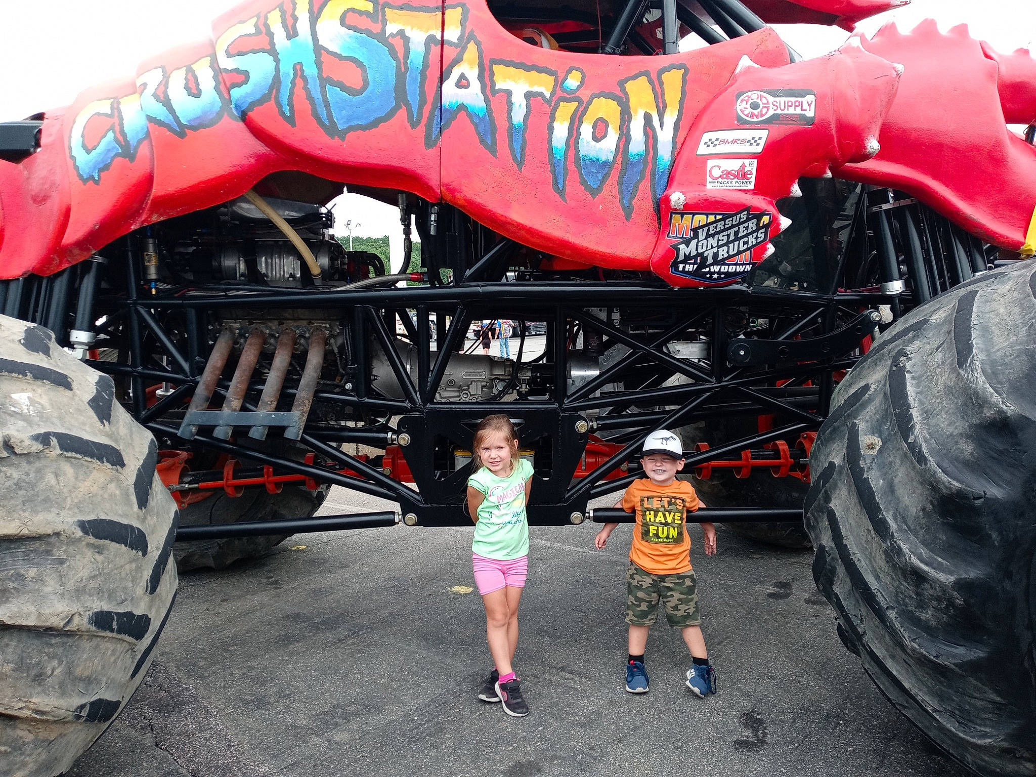 Madisyn joined the competition — help win amazing prizes! auto_part, automotive_design, automotive_exterior, automotive_tire, automotive_wheel_system, bumper, car, fender, headwear, joy, motor_vehicle, motorsport, off_road_racing, person, racing, red, rim, shorts, synthetic_rubber, tire