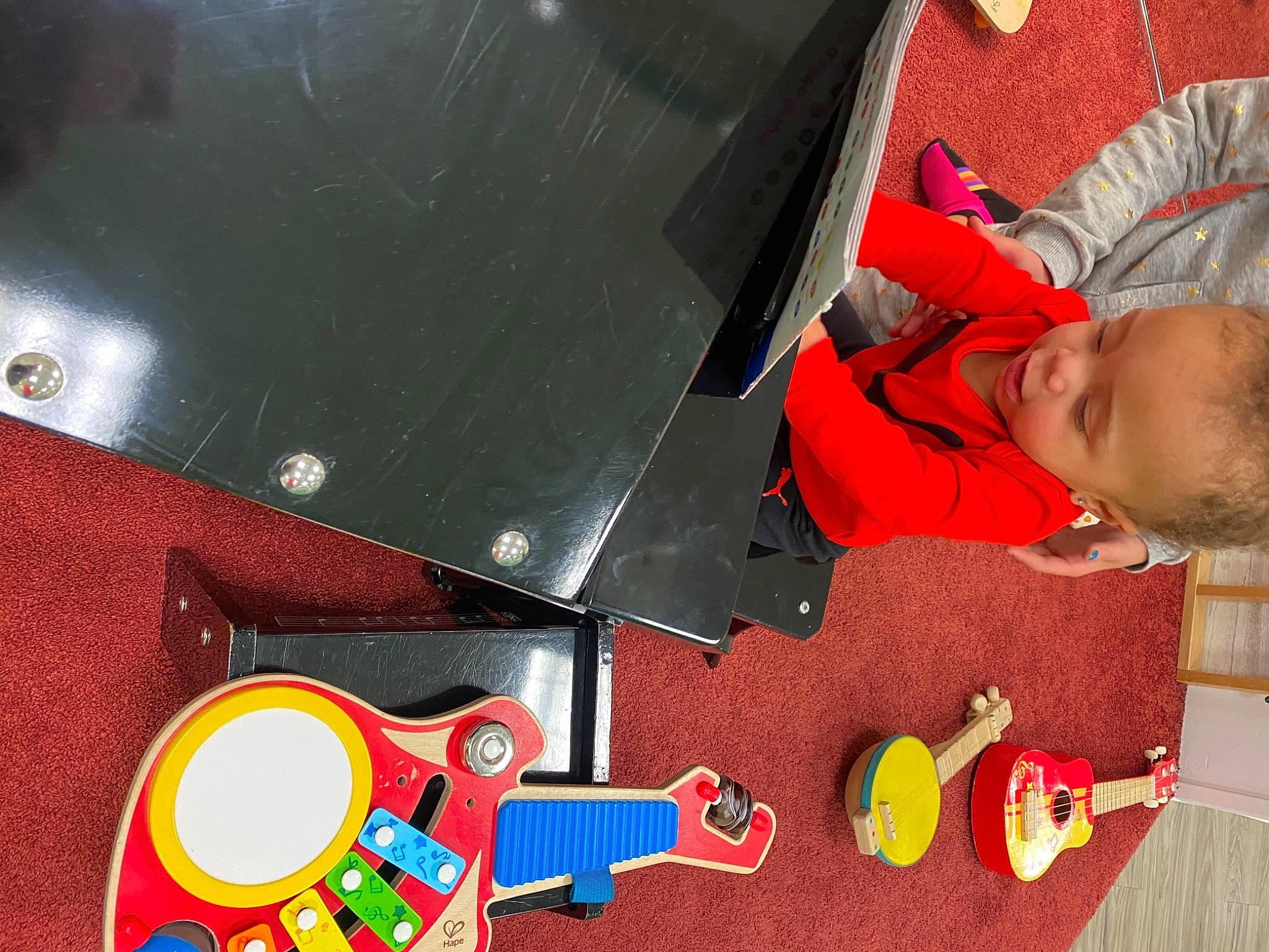 Amarion joined the competition — help win amazing prizes! baby, baby_products, baby_toddler_clothing, baby_toys, child, curious, ear, fictional_character, games, nap, person, plastic, play, sleep, space, toddler