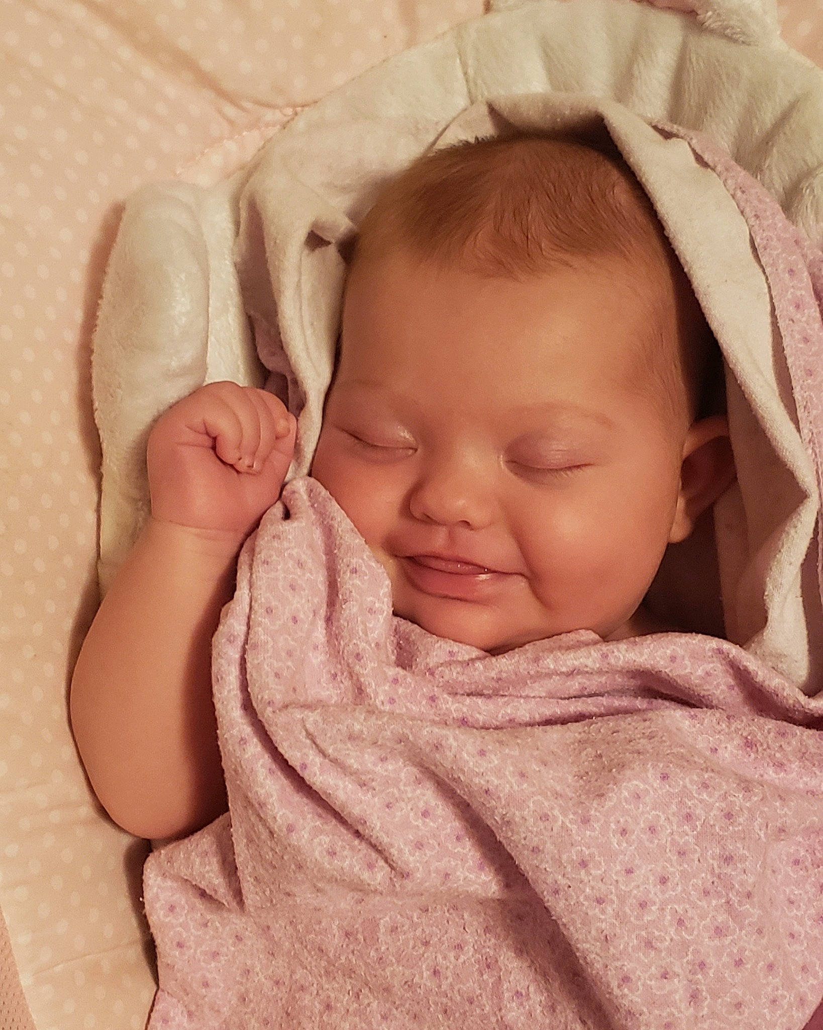 Sapphira joined the competition — help win amazing prizes! bedtime, cheek, child, ear, finger, girl, hand, infant, lip, nose, person, product, skin, sleep, toddler
