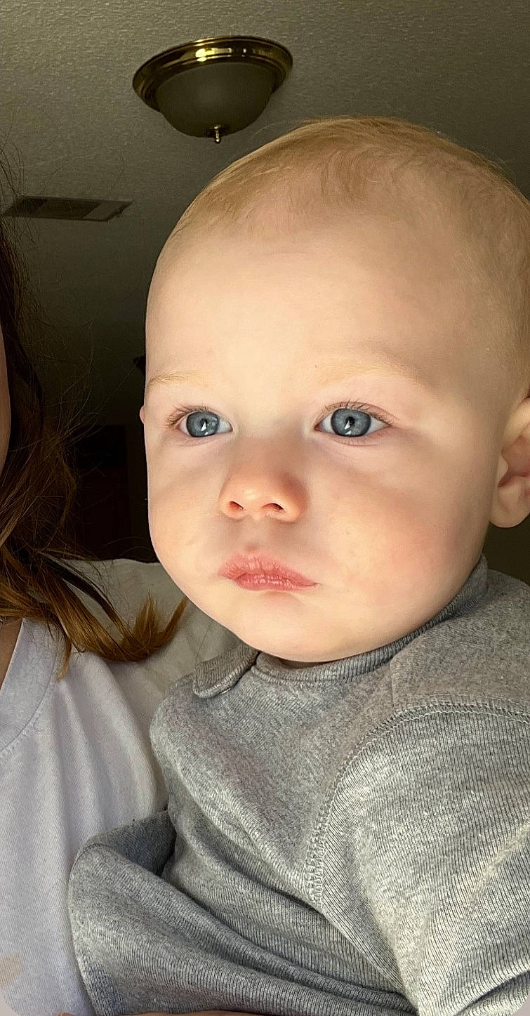 Rush joined the competition — help win amazing prizes! baby, baby_toddler_clothing, cheek, child, comfort, ear, eyebrow, eyelash, flash_photography, fun, happy, iris, lip, no_expression, nose, person, sitting, skin, sleeve, t_shirt