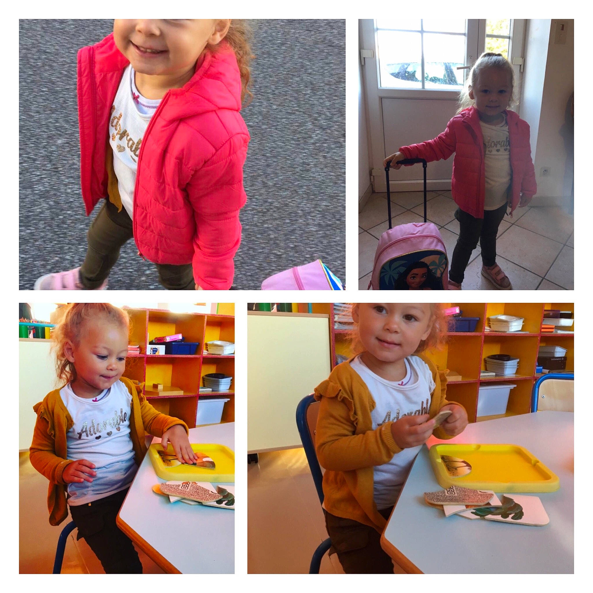 Kaissy a rejoint le concours — aidez-le/la à gagner de superbes lots ! cardigan, child, clothing, design, fashion, headwear, hood, jacket, neck, outerwear, pattern, person, photography, pink, play, sleeve, sweater, t_shirt, toddler, top