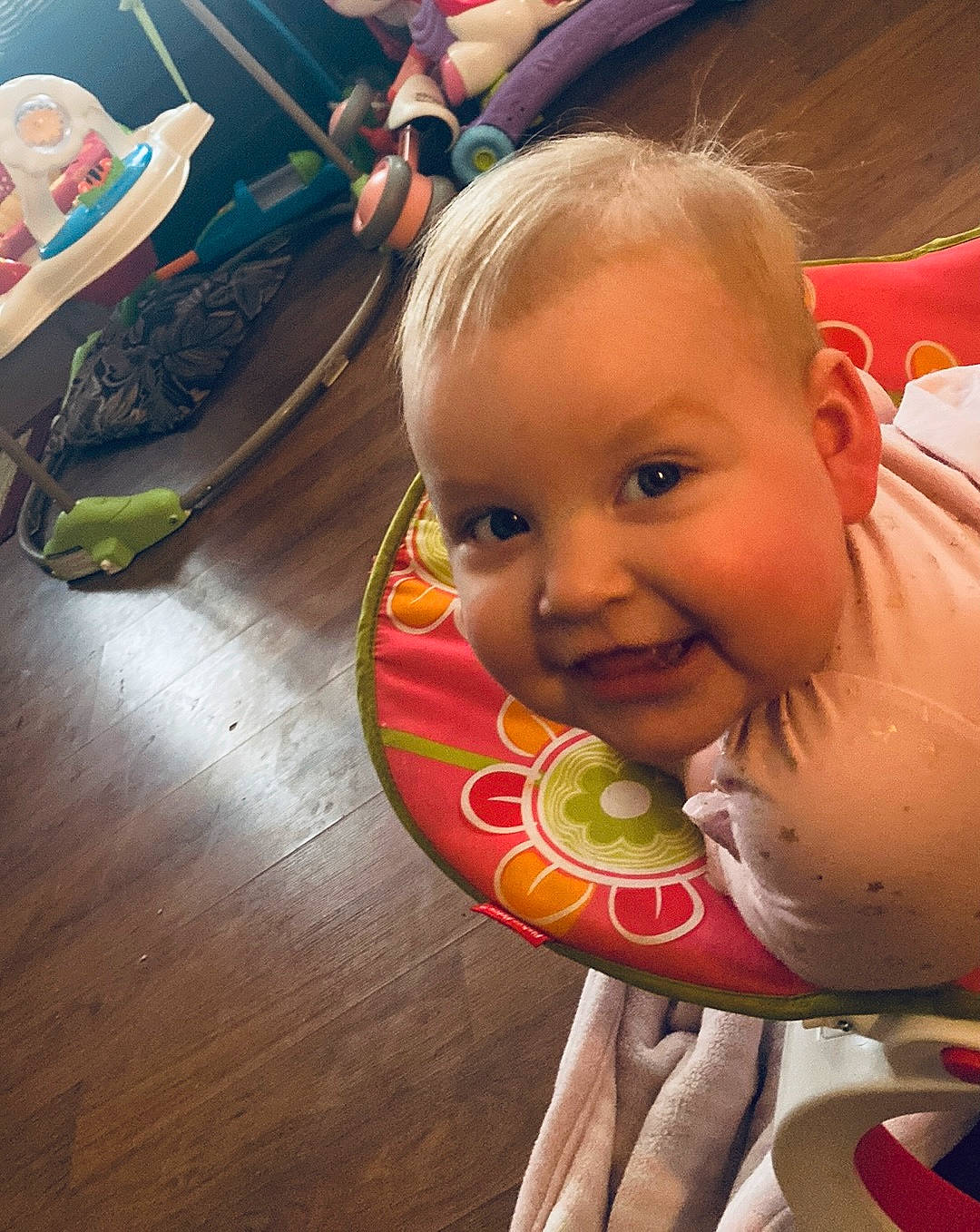 Sophie joined the competition — help win amazing prizes! baby_products, cheek, child, cool, event, finger, fun, happy, iris, leisure, mouth, nose, person, play, recreation, sitting, skin, smile, toddler, vacation