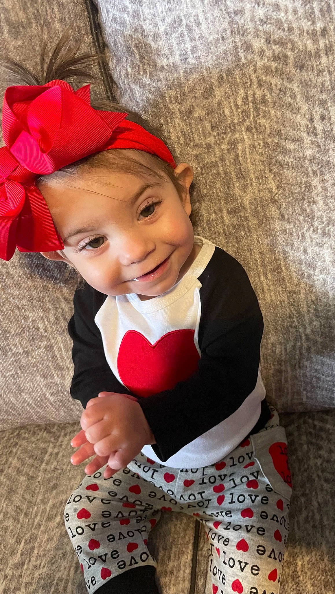 Kaylee is registered to the contest to win money with this photo: baby_toddler_clothing, child, costume_hat, dress, face, facial_expression, hairstyle, happy, hat, head, headgear, joy, lip, outerwear, person, pink, skin, sleeve, smile, sun_hat