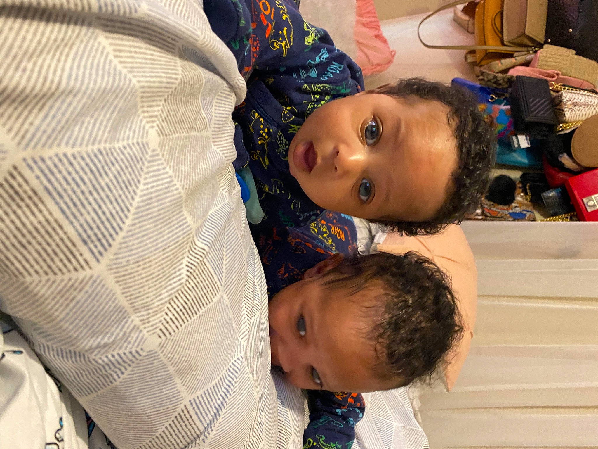 Caiden joined the competition — help win amazing prizes! baby, black_hair, cheek, child, comfort, fun, happy, pattern, person, room, skin, toddler, tradition