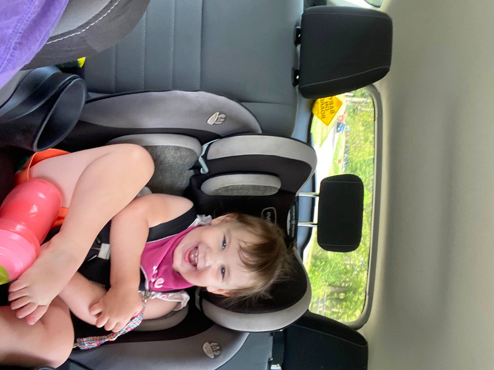 Hope joined the competition — help win amazing prizes! auto_part, automotive_design, automotive_exterior, automotive_mirror, car, car_seat, car_seat_cover, comfort, head_restraint, human_leg, joy, lap, leisure, mode_of_transport, motor_vehicle, person, seat_belt, steering_wheel, thigh, toddler
