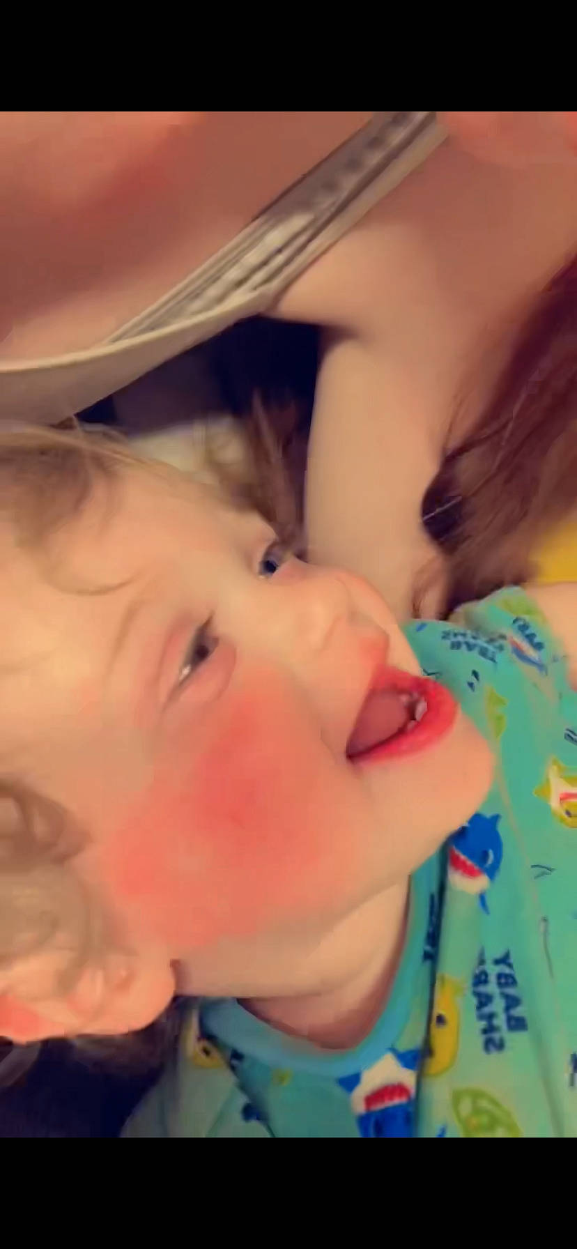 Bray Bray is registered to the contest to win money with this photo: baby, baby_toddler_clothing, cheek, child, ear, eyebrow, eyelash, finger, fun, gesture, happy, iris, lip, mouth, nail, neck, nose, person, skin, smile