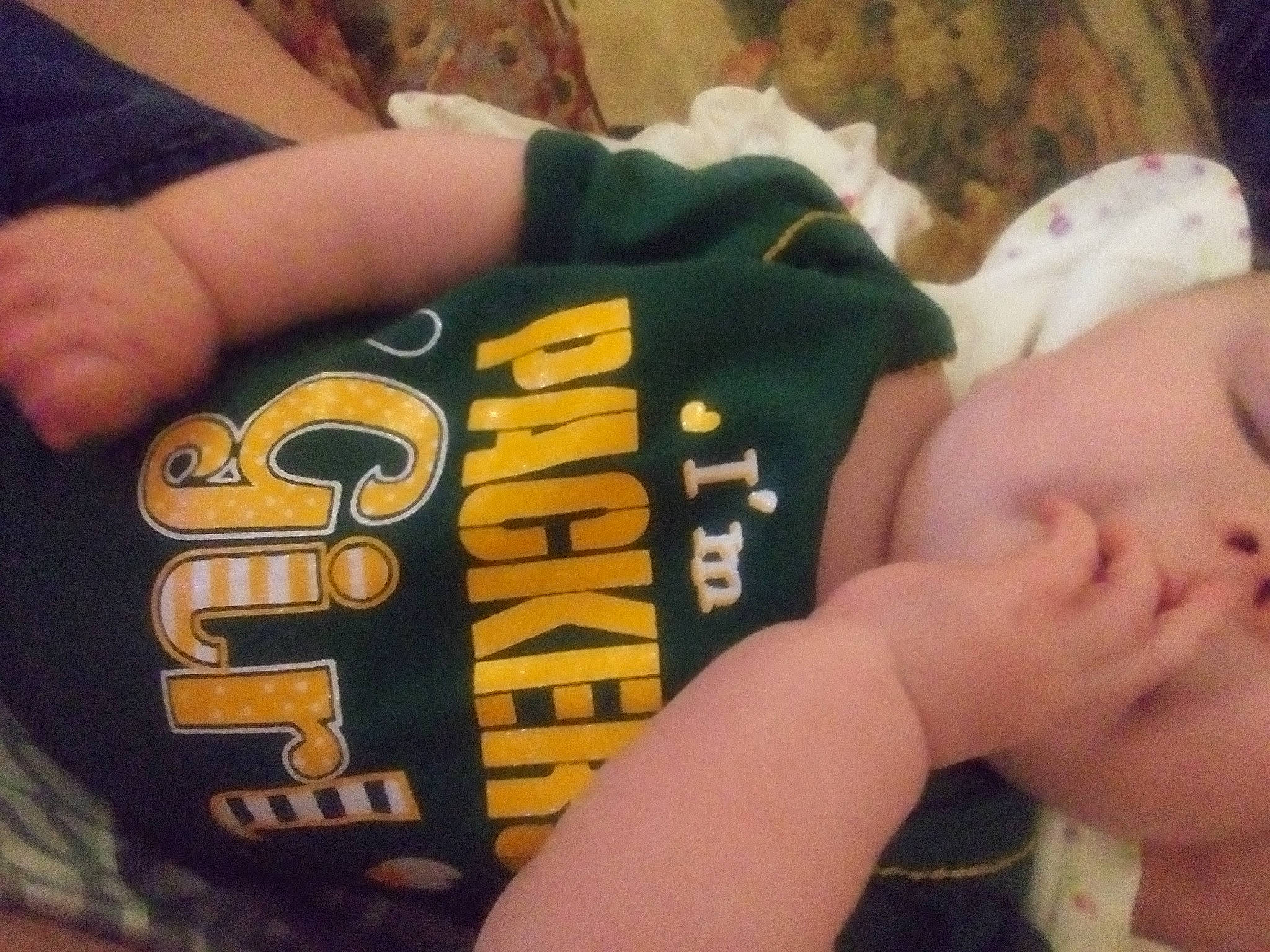 Jaylee is registered to the contest to win money with this photo: baby, baby_products, baby_toddler_clothing, cheek, child, finger, flesh, human, nail, person, skin, sleep, thumb, toddler