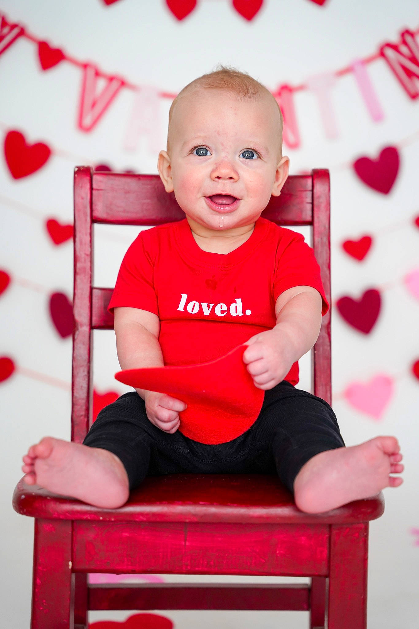 Tyden joined the competition — help win amazing prizes! arm, baby, baby_toddler_clothing, beauty, child, eye, flash_photography, happy, magenta, person, photograph, pink, product, red, shorts, sitting, sleeve, smile, t_shirt, toddler