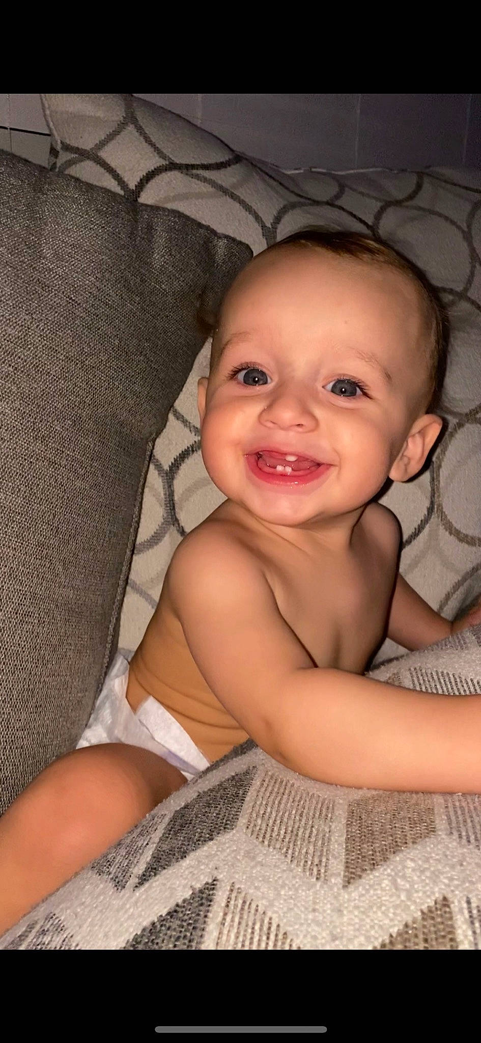 Dash is registered to the contest to win money with this photo: baby, cheek, chest, chin, comfort, eyebrow, eyelash, facial_expression, finger, flash_photography, happy, iris, joy, lip, mouth, neck, nose, person, skin, smile