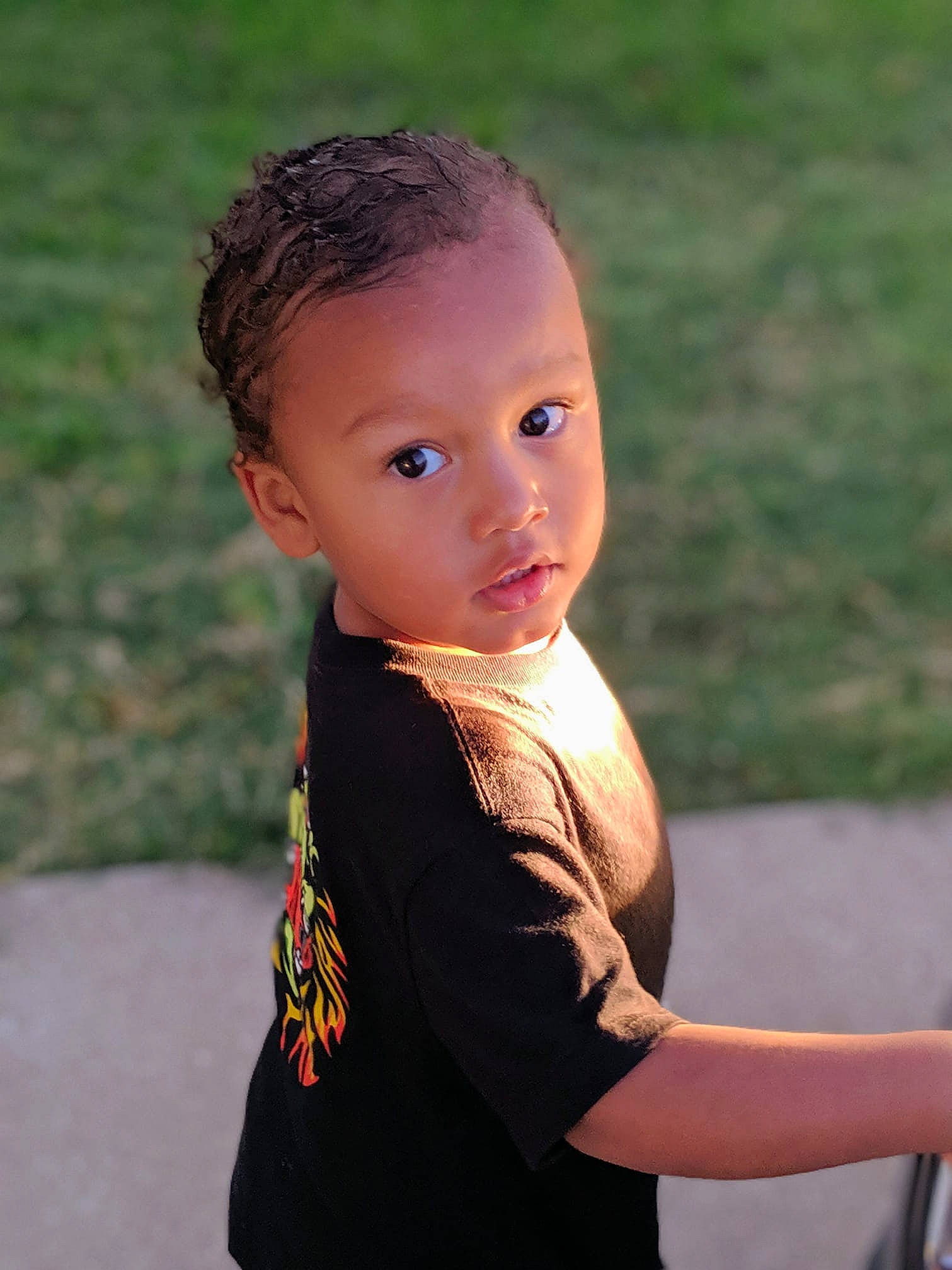 Patrick is registered to the contest to win money with this photo: cheek, child, child_model, face, neck, person, photography, shoulder, skin, smile, toddler