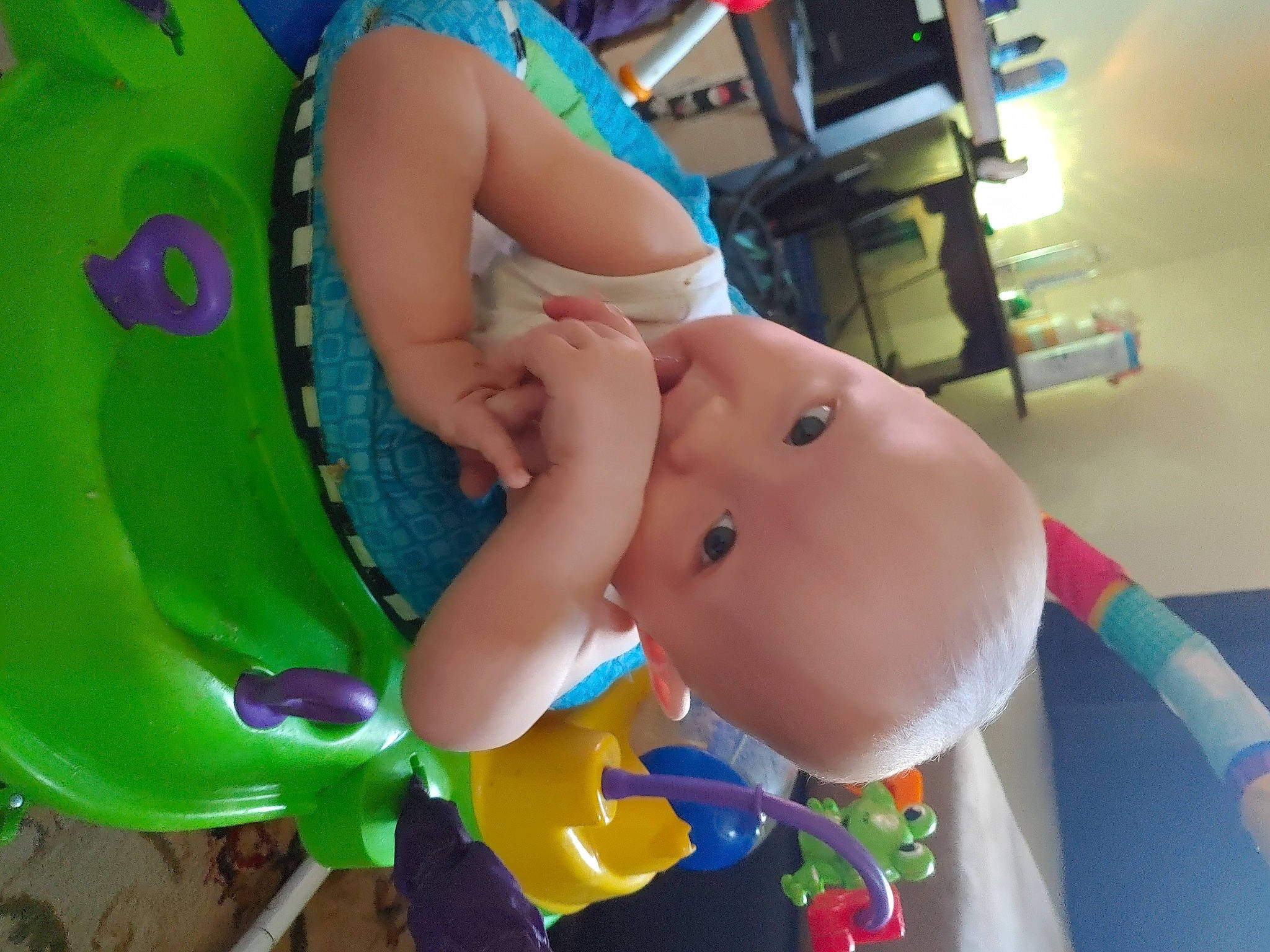 Roxas is registered to the contest to win money with this photo: baby, child, fun, person, play, toddler, toy