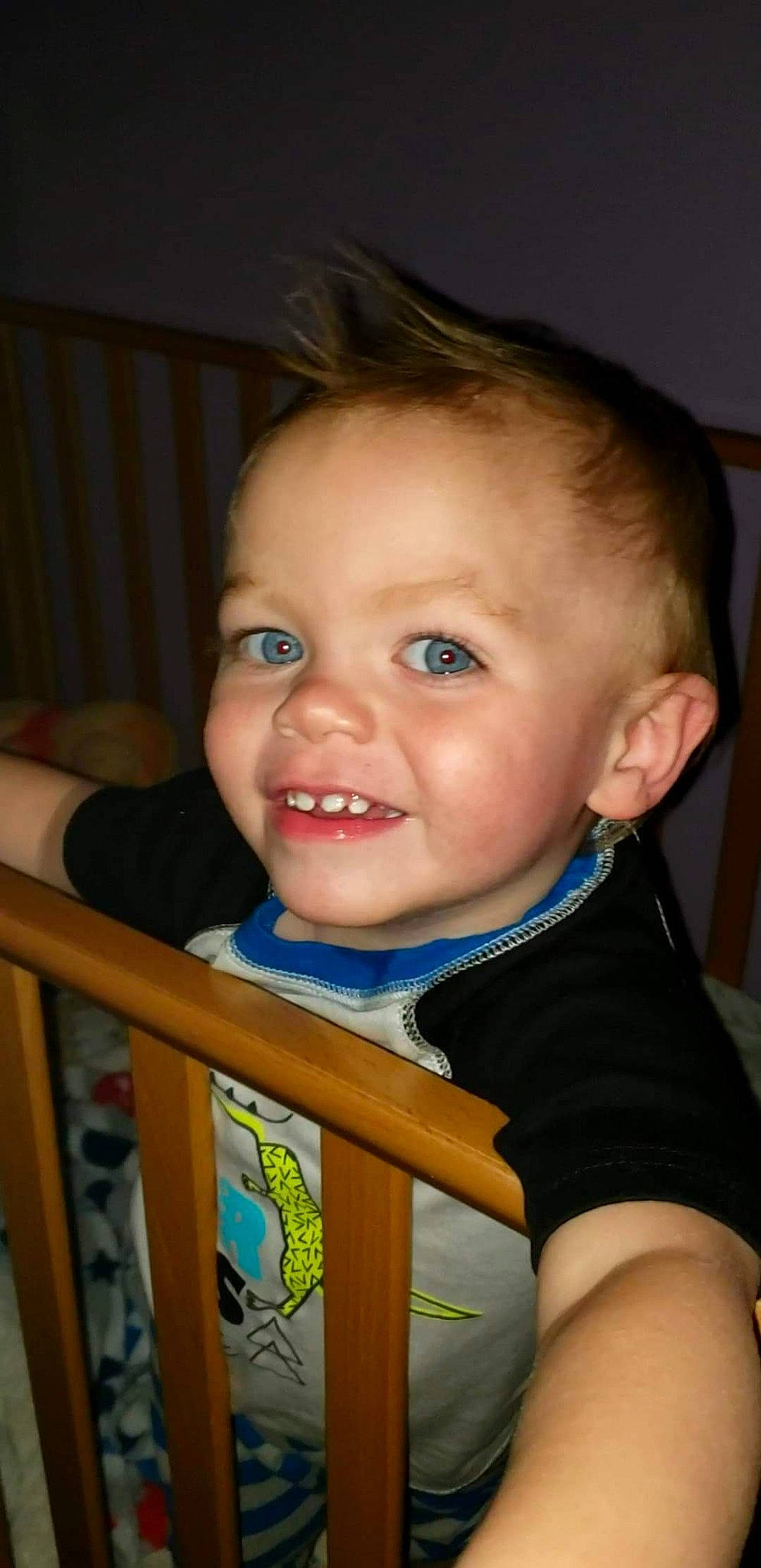 Bradley is registered to the contest to win money with this photo: baby_toddler_clothing, cheek, child, chin, ear, eye, eyebrow, eyelash, facial_expression, forehead, hairstyle, happy, head, iris, joy, lip, nose, organ, person, product