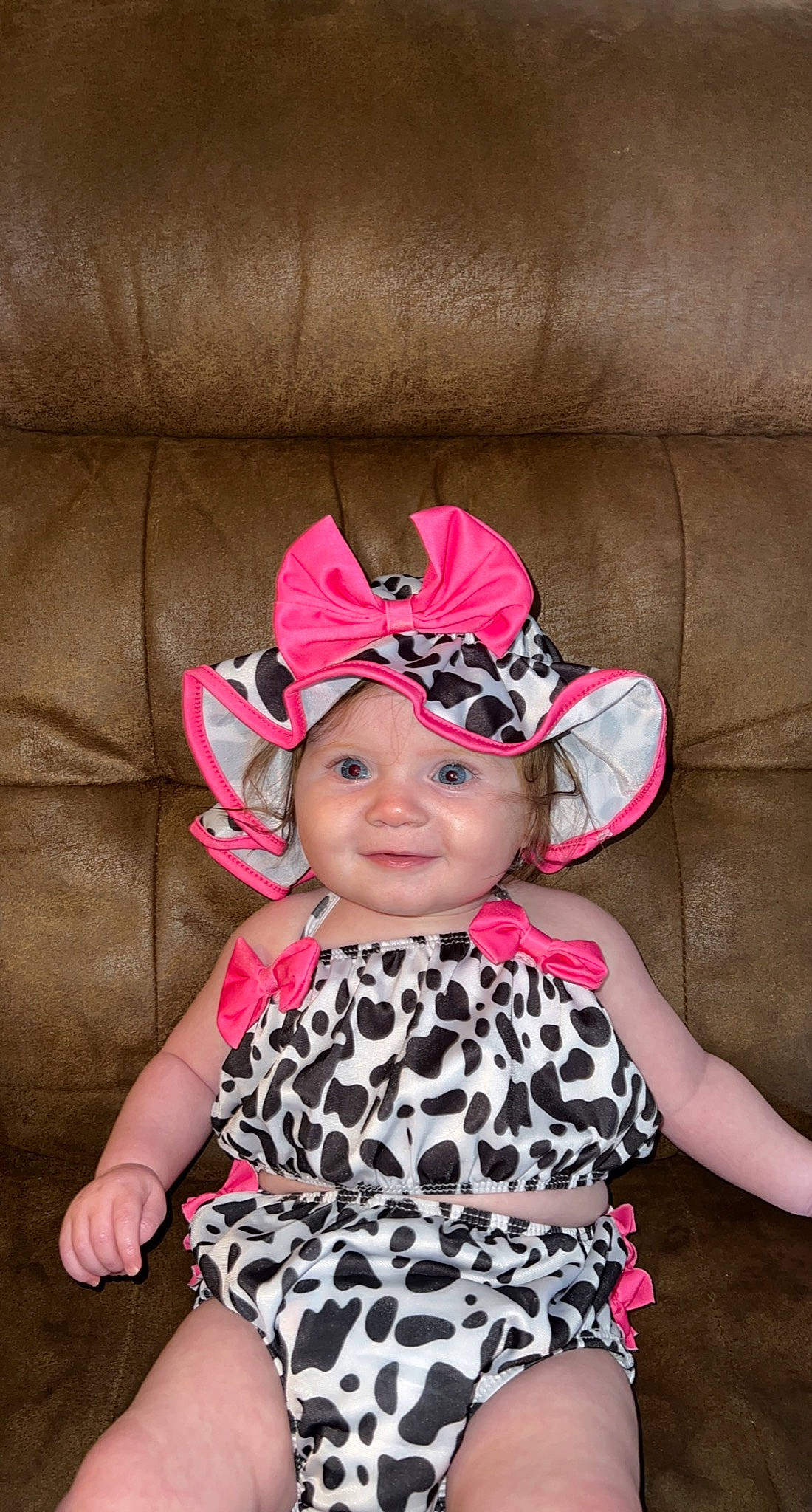 Kaisley joined the competition — help win amazing prizes! baby, baby_toddler_clothing, cap, costume, costume_hat, event, fashion_accessory, fun, hair_accessory, happy, headband, headgear, headpiece, headwear, joy, magenta, pattern, person, pink, sleeve