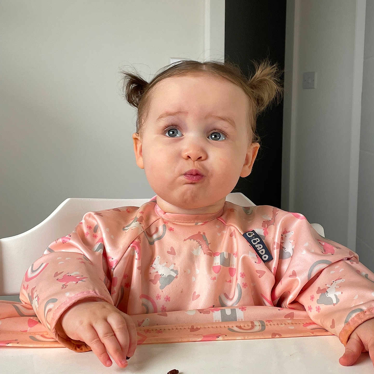 Valentina is registered to the contest to win money with this photo: baby, bodypart, cutlery, dessert, eating, face, finger, food, fork, fruit, furniture, hand, head, person, photography, plant, portrait, produce, spoon, wood