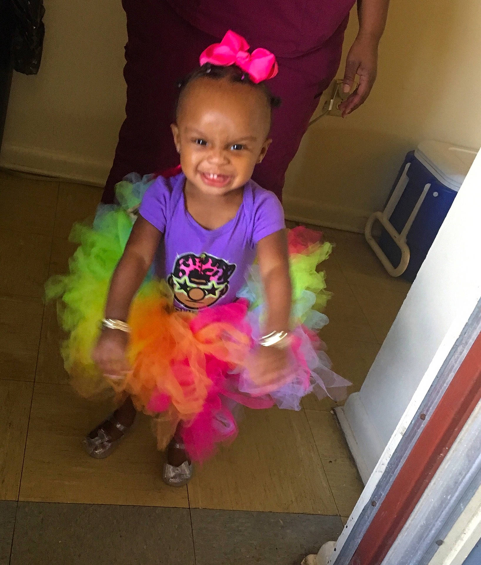 Kileigh is registered to the contest to win money with this photo: ballet_tutu, child, clothing, cool, costume, dance_dress, day, fun, girl, hair_accessory, happiness, joy, magenta, person, pink, play, product, purple, skin, smile