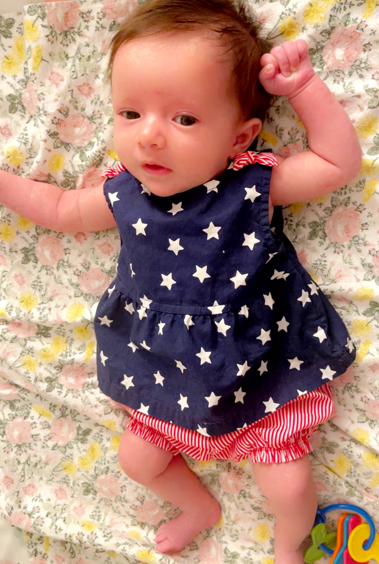 Mackenzie joined the competition — help win amazing prizes! baby, baby_toddler_clothing, beauty, child, day_dress, dress, finger, magenta, one_piece_garment, pattern, person, pink, polka_dot, product, purple, red, skin, sleeve, textile, toddler