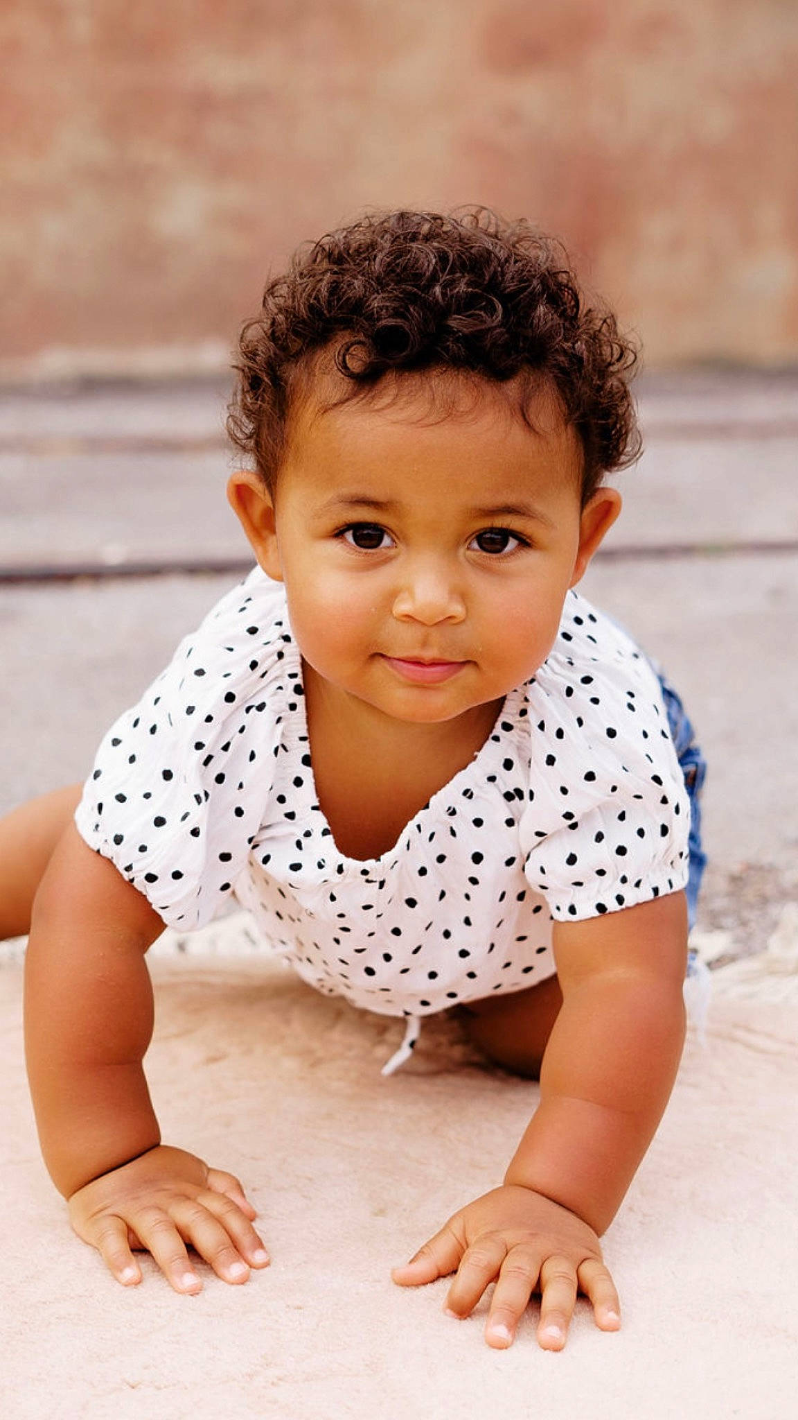 Treslyn joined the competition — help win amazing prizes! arm, baby, baby_crawling, baby_toddler_clothing, barefoot, cheek, child, child_model, crawling, ear, finger, hand, joint, mouth, nail, nose, person, portrait_photography, skin, sleeve