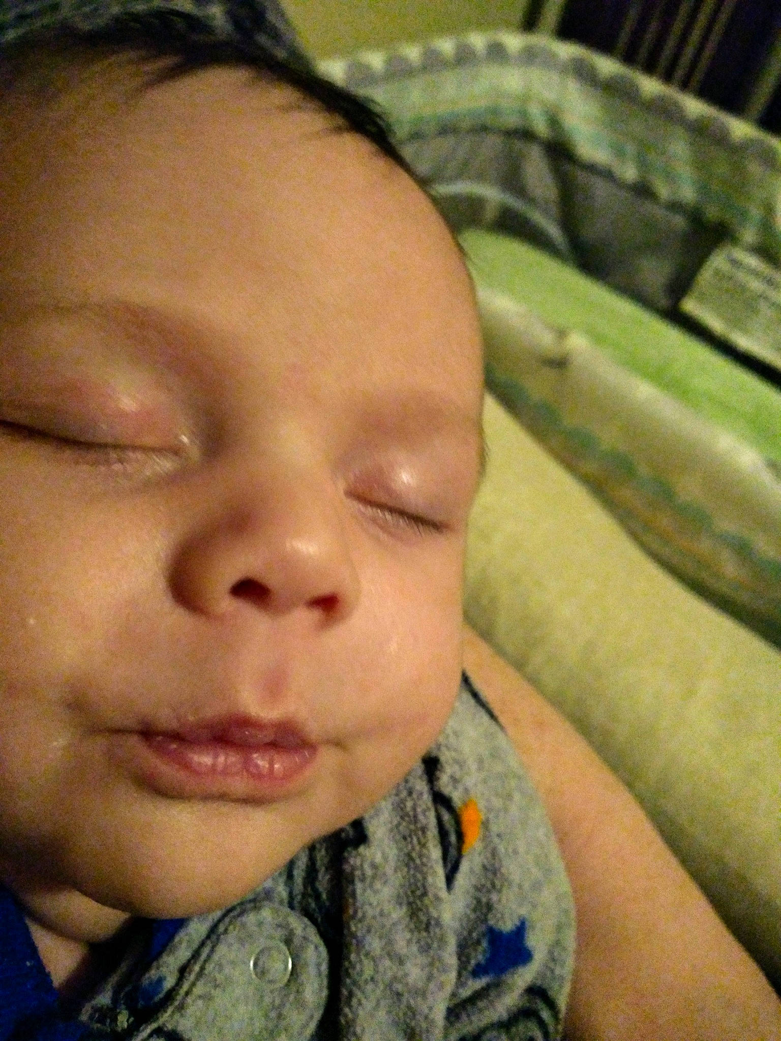 William is registered to the contest to win money with this photo: baby, cheek, child, chin, close_up, ear, eye, eyebrow, eyelash, face, facial_expression, forehead, head, lip, mouth, nose, person, skin, sleep, smile