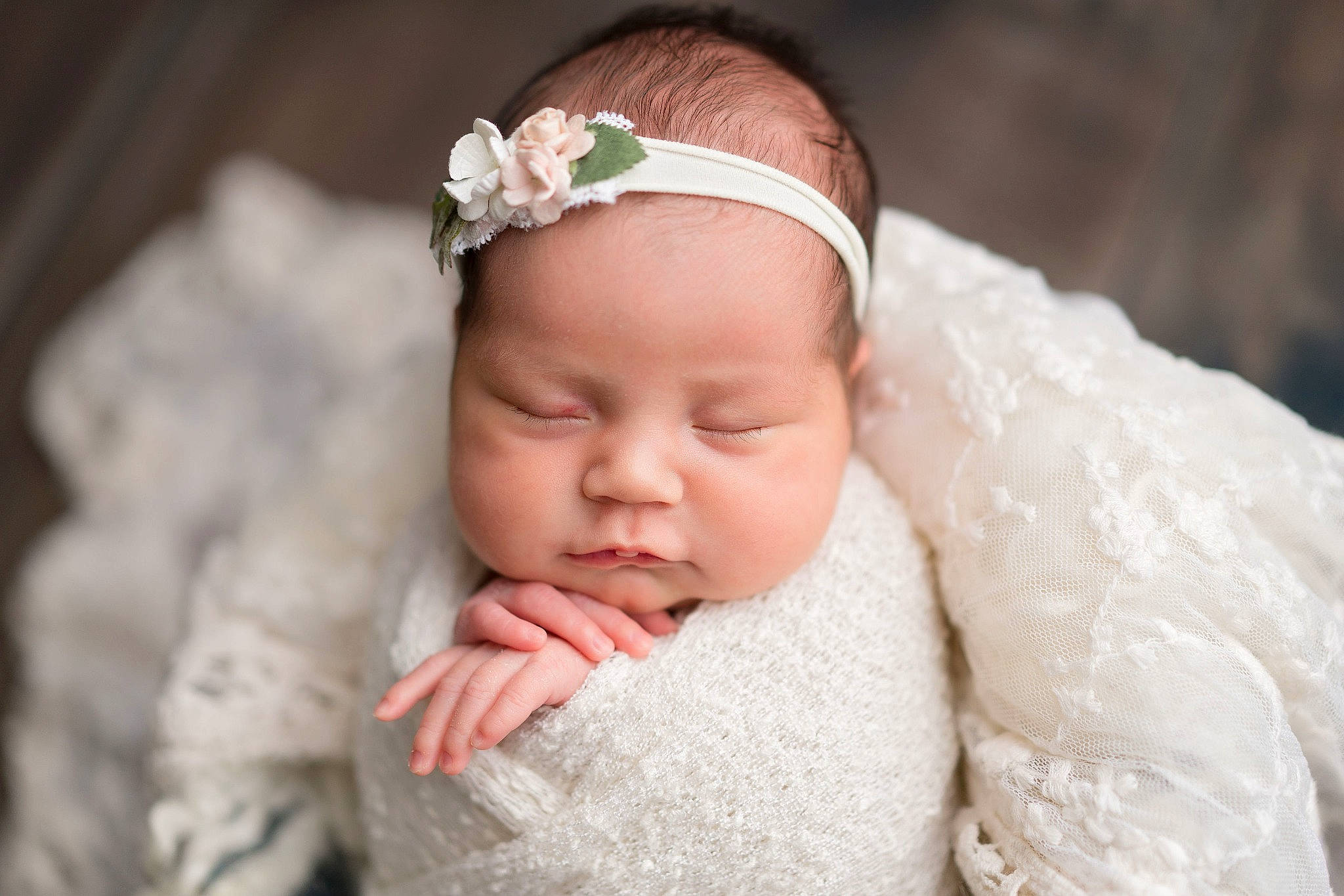 Caroline joined the competition — help win amazing prizes! baby, baby_toddler_clothing, cheek, chin, embellishment, eye, eyebrow, face, flash_photography, hand, happy, headband, headgear, headpiece, headwear, iris, jewellery, lip, person, skin
