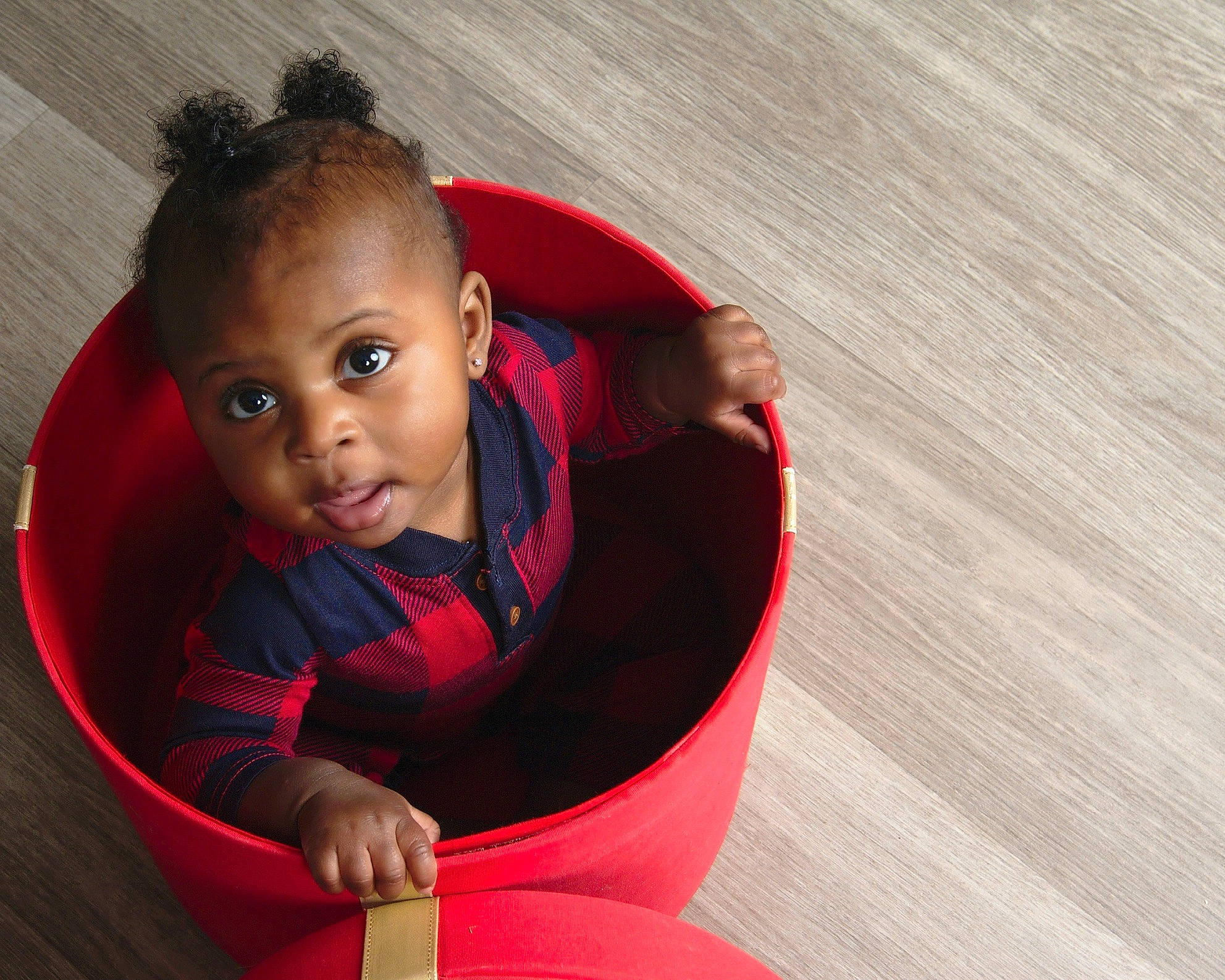 Dream joined the competition — help win amazing prizes! baby, baby_products, baby_toddler_clothing, carmine, cheek, child, comfort, eye, flash_photography, flooring, fun, happy, hardwood, leisure, person, recreation, room, sitting, toddler, wood