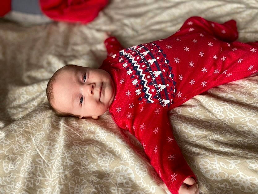 Rea joined the competition — help win amazing prizes! baby, baby_toddler_clothing, carmine, child, comfort, eye, face, flooring, fur, grass, linens, magenta, pattern, person, portrait_photography, red, room, skin, sleeve, toddler