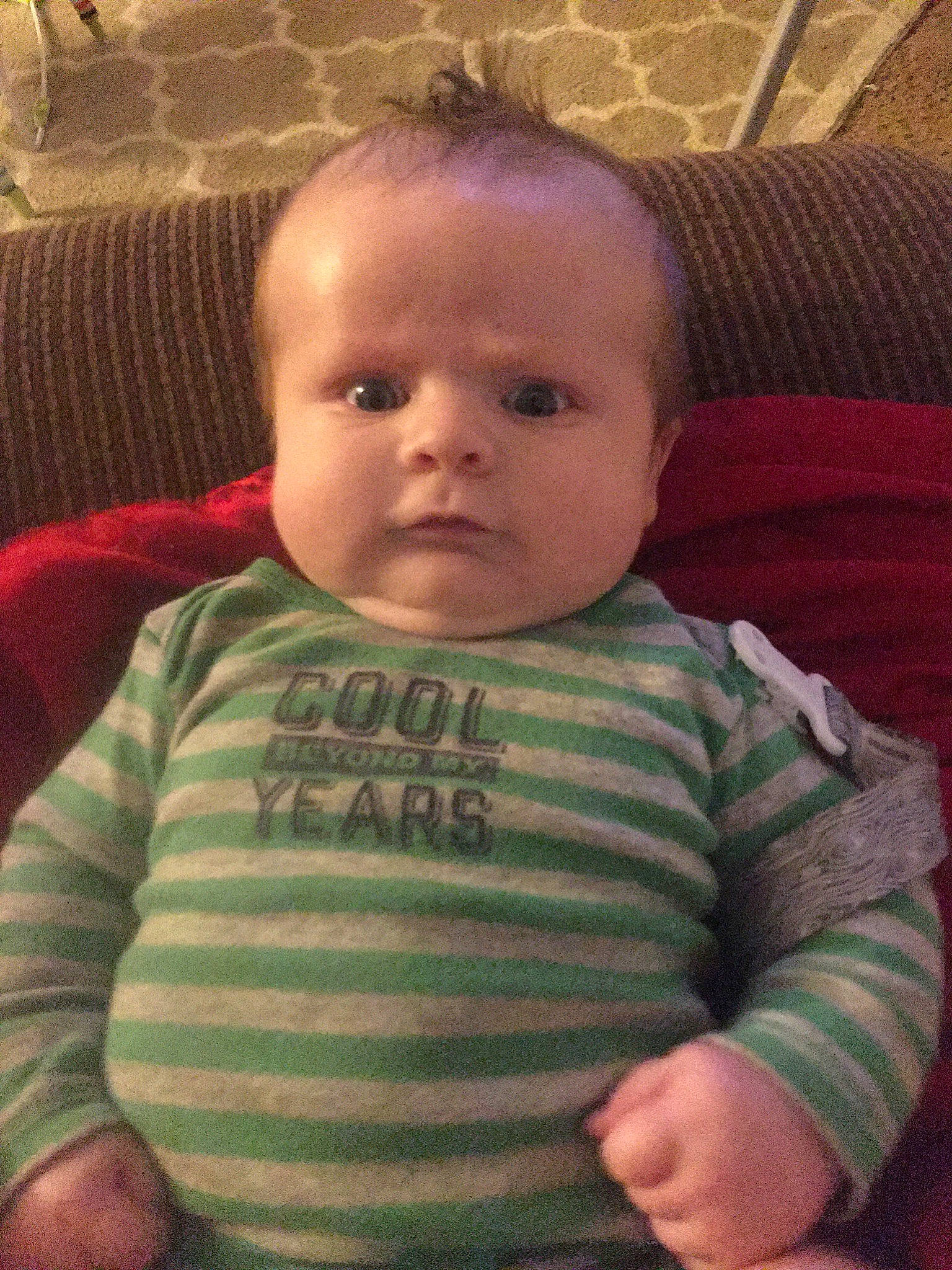 Luka is registered to the contest to win money with this photo: baby, baby_toddler_clothing, beauty, cheek, chin, comfort, eye, face, facial_expression, forehead, hairstyle, head, iris, lip, mouth, nose, person, skin, sleeve, standing