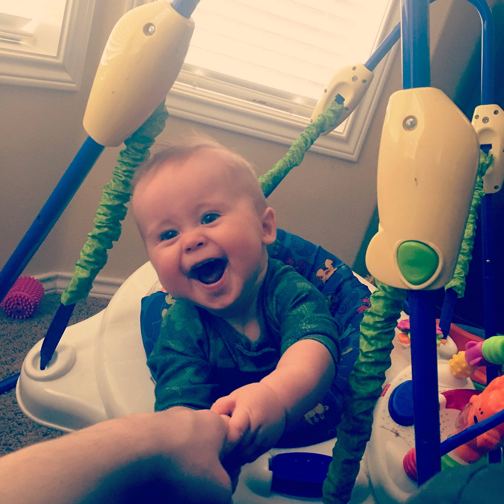 Xander is registered to the contest to win money with this photo: baby, child, cloud, cool, finger, fun, hand, happy, head, leisure, light, person, photograph, product, sky, smile, snapshot, t_shirt, toddler, toy