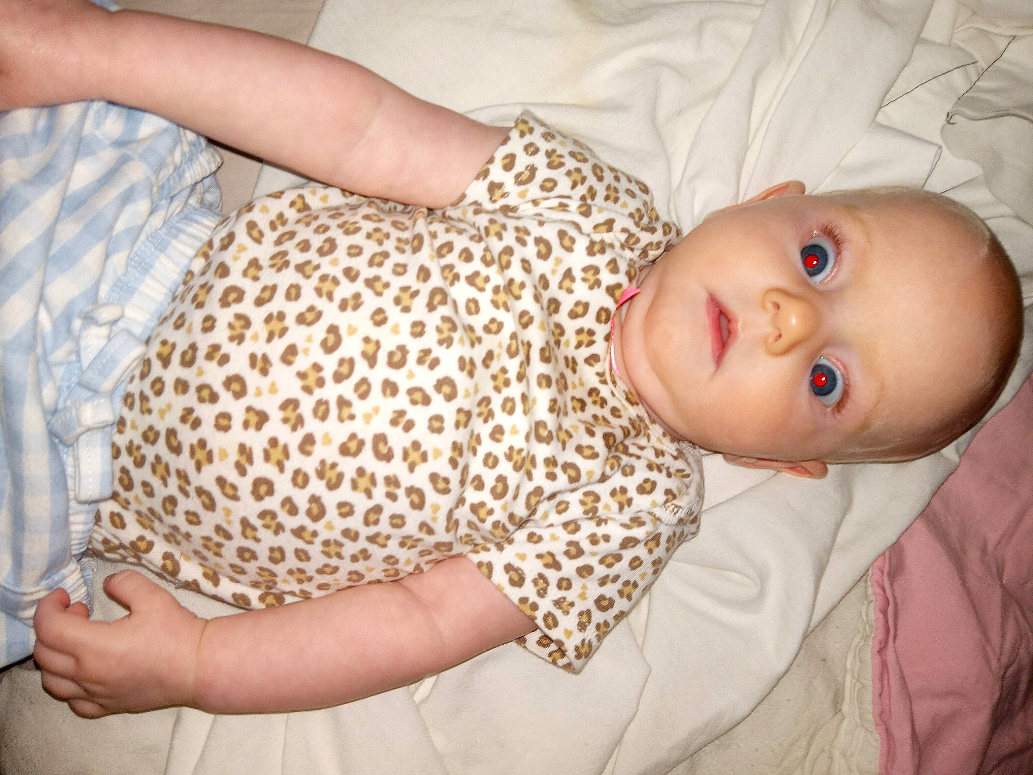 Sadie joined the competition — help win amazing prizes! baby, baby_products, baby_safety, baby_toddler_clothing, bedding, cheek, chest, child, comfort, finger, human_body, human_leg, joint, linens, pattern, person, skin, sleeve, textile, thumb
