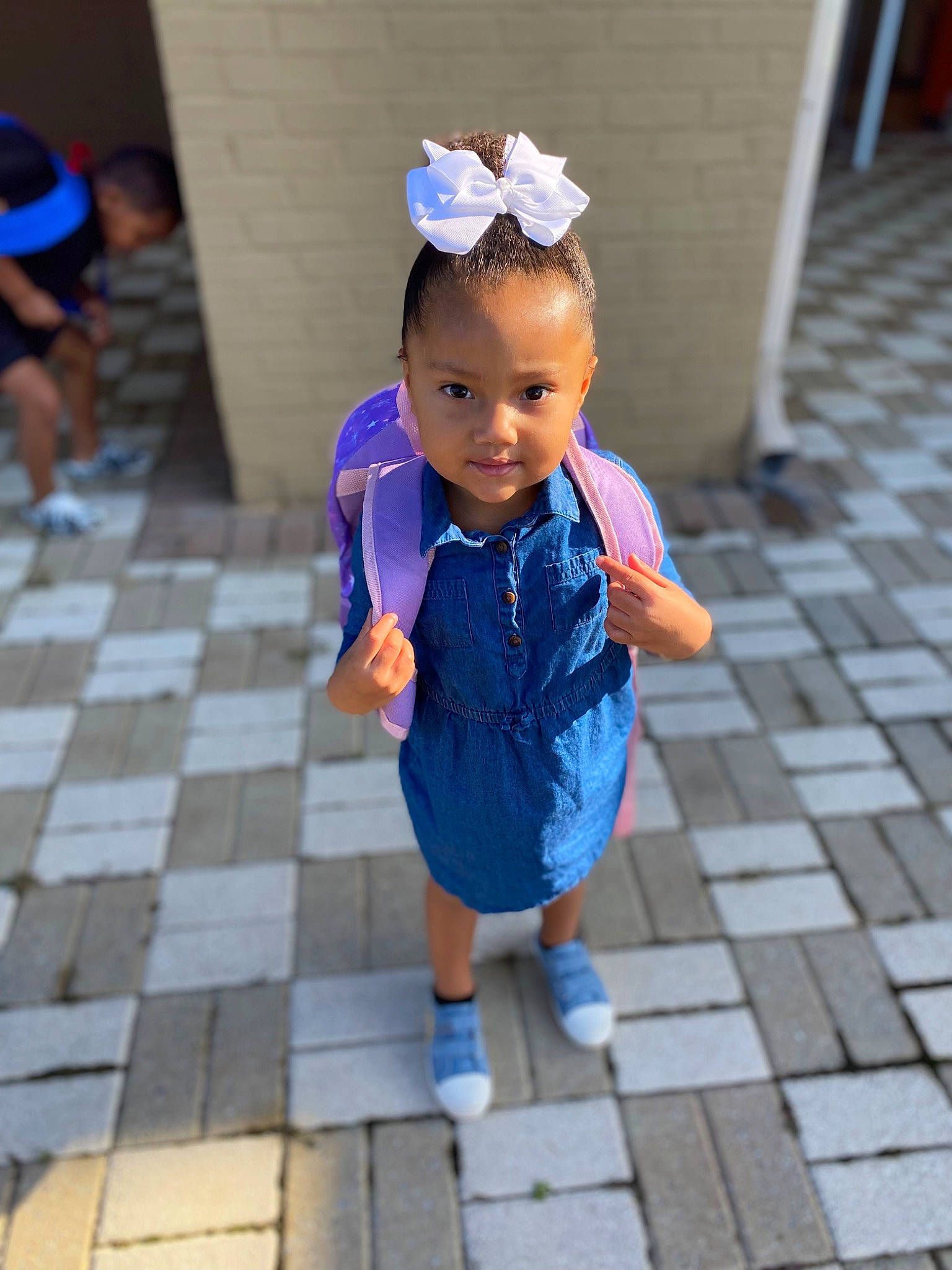 Zariyah is registered to the contest to win money with this photo: azure, baby, baby_toddler_clothing, baseball_cap, blue, child, electric_blue, event, fashion_accessory, flooring, fun, hair_accessory, happy, headgear, jewellery, leisure, pattern, person, recreation, sleeve