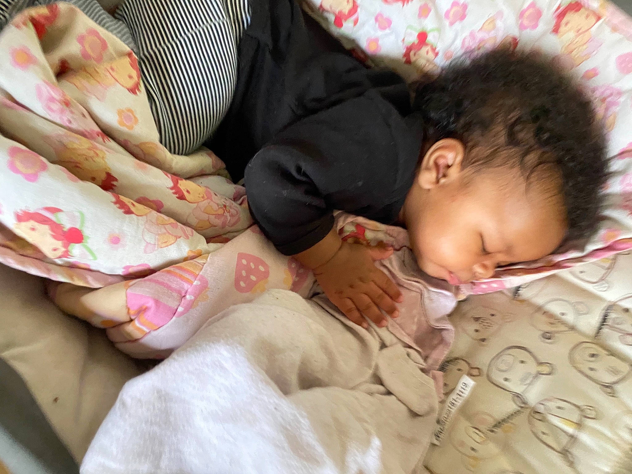 Lauralynn joined the competition — help win amazing prizes! baby, baby_sleeping, bedtime, cheek, child, comfort, nap, person, pink, skin, sleep, toddler