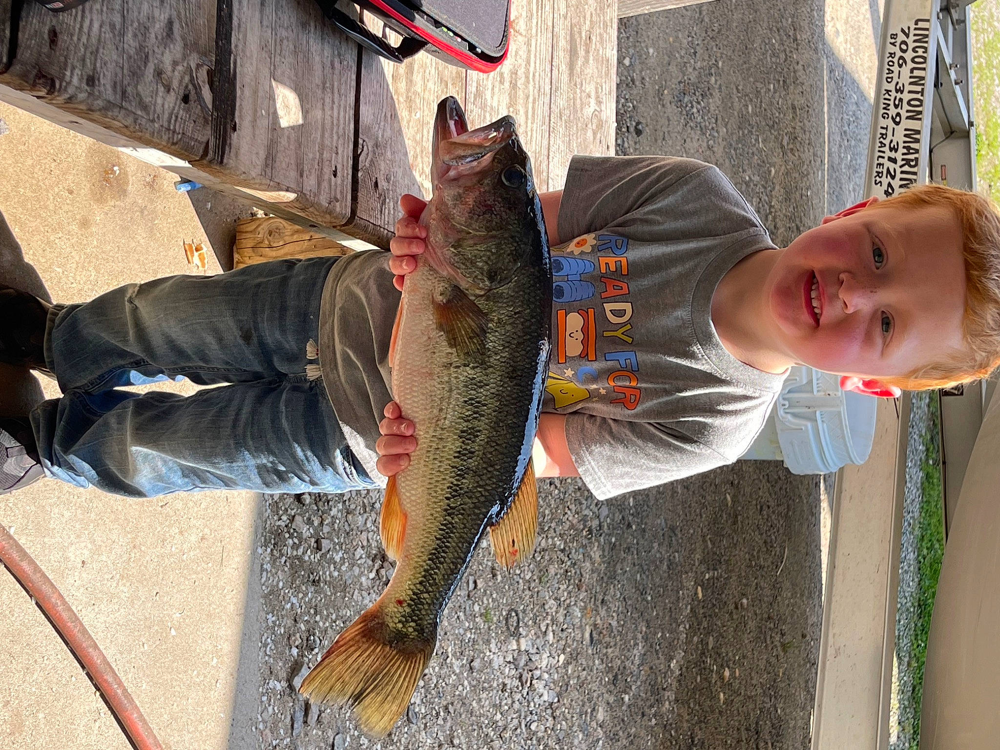 Cash is registered to the contest to win money with this photo: big_game_fishing, boat, bony_fish, fin, fish, fisherman, fishing, fishing_net, jigging, oily_fish, person, ray_finned_fish, recreation, recreational_fishing, salmon_like_fish, scombridae, seafood, smile, tail, toddler