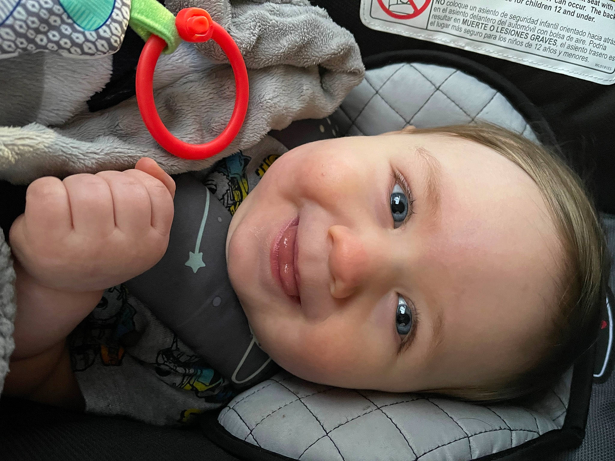 Waylon is registered to the contest to win money with this photo: baby, cheek, chin, cool, eyebrow, eyelash, flash_photography, forehead, gesture, hairstyle, happy, iris, jaw, joy, lip, mouth, neck, nose, person, skin