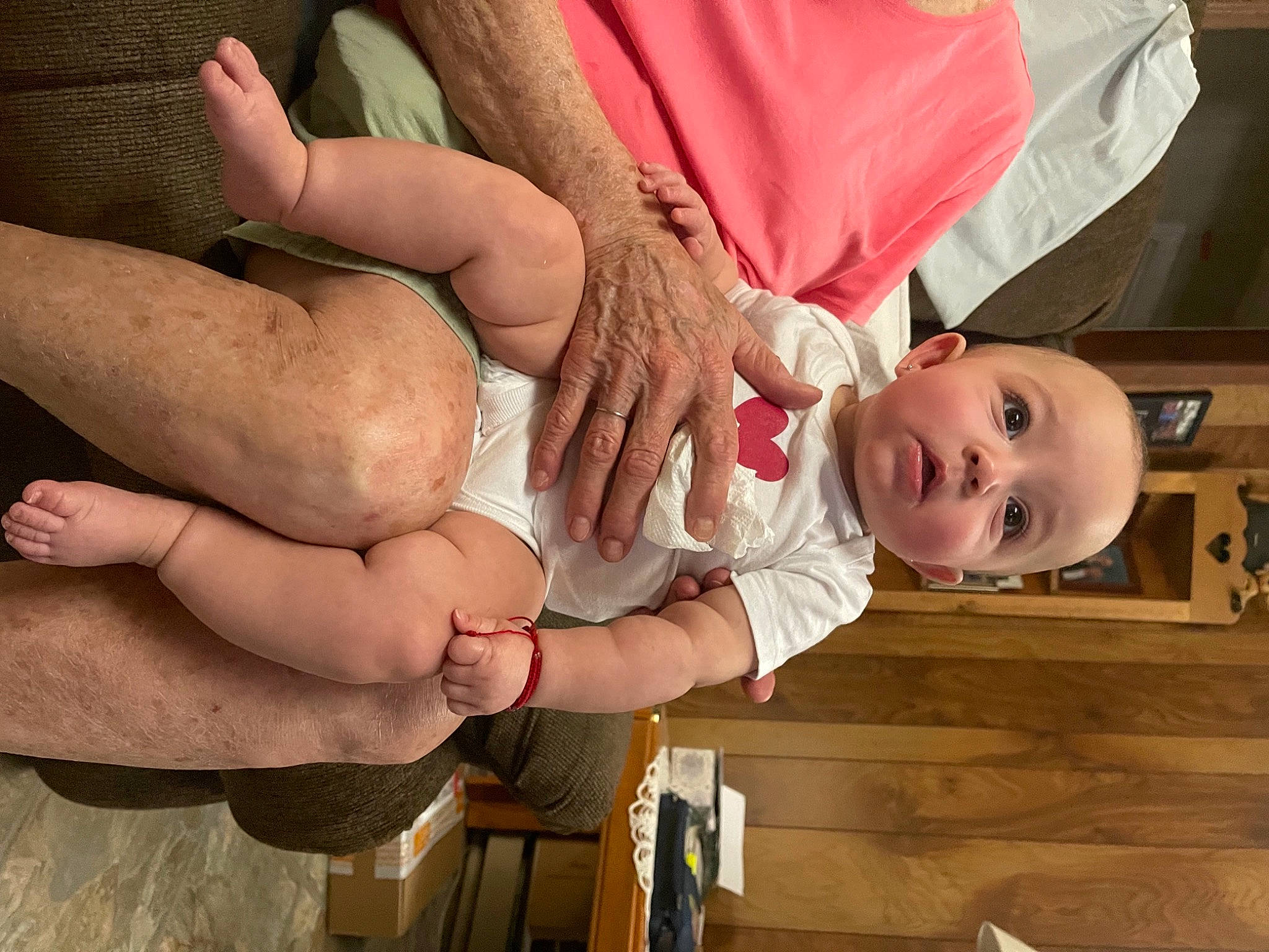 Giuliana is registered to the contest to win money with this photo: arm, baby, baby_toddler_clothing, chest, comfort, dress, elbow, finger, gesture, hand, human_body, joint, leg, muscle, nail, person, skin, thumb, toddler, trunk