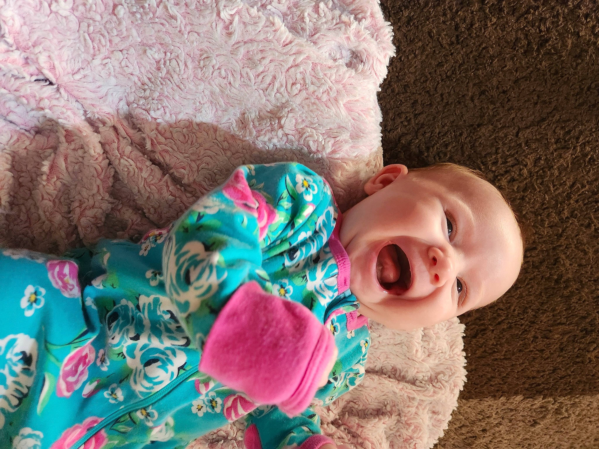 Eliza is registered to the contest to win money with this photo: art, baby, baby_toddler_clothing, child, dress, eye, fashion_accessory, grass, happy, linens, pattern, person, pink, plant, skin, smile, textile, toddler, tree, wood