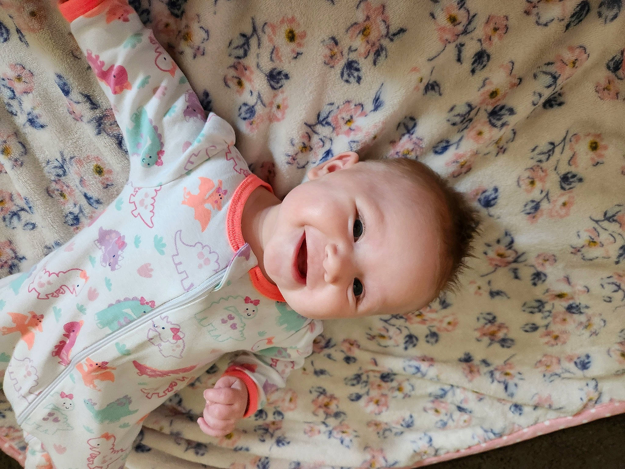 Eliza joined the competition — help win amazing prizes! baby, baby_products, baby_safety, baby_toddler_clothing, bed, bedding, bedtime, child, comfort, flooring, happy, linens, pattern, person, skin, sleep, sleeve, smile, textile, toddler