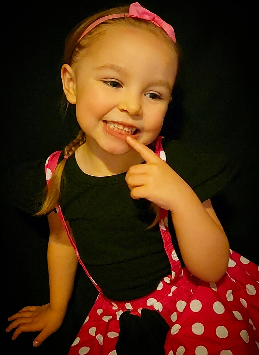 Lilith joined the competition — help win amazing prizes! baby_toddler_clothing, beauty, cheek, day_dress, dress, flash_photography, happy, joy, lip, one_piece_garment, pattern, person, pink, plaid, red, skin, sleeve, smile, standing, tartan