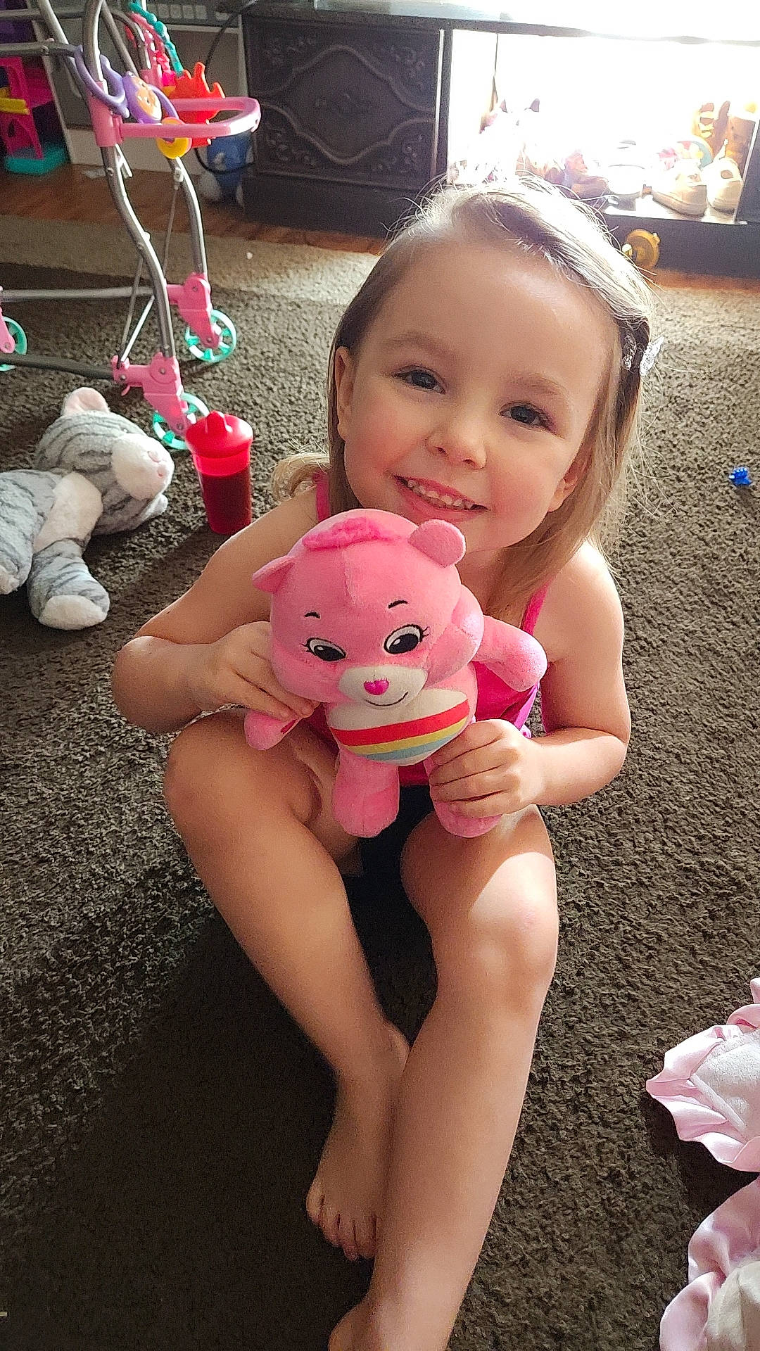 Lilith joined the competition — help win amazing prizes! child, finger, fun, hair, happy, head, human_body, joint, joy, mammal, mouth, person, photograph, pink, skin, smile, textile, thigh, thumb, toddler