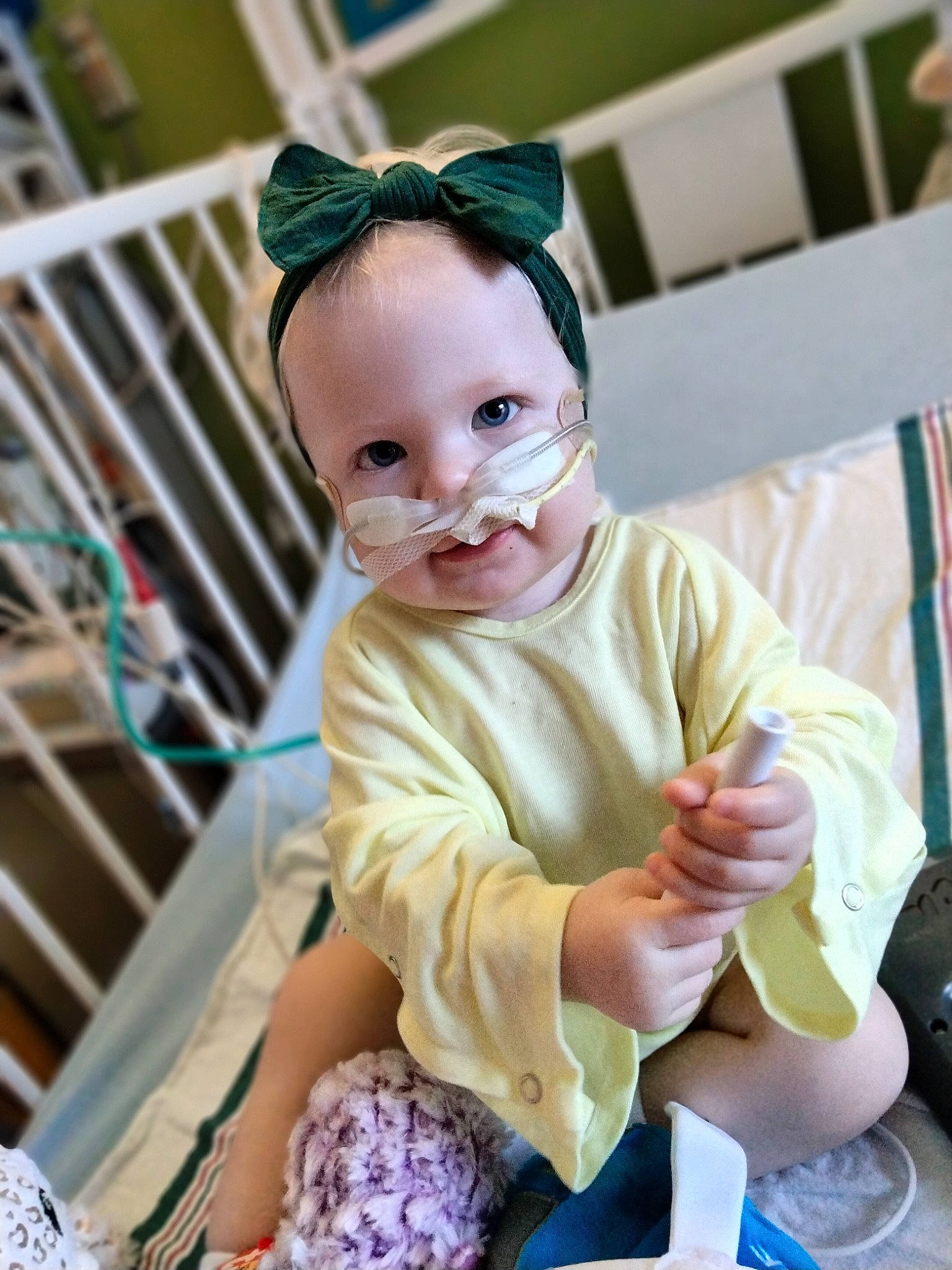 Kailah joined the competition — help win amazing prizes! baby, baby_products, baby_toddler_clothing, baby_toys, child, doll, fashion_accessory, fun, happy, headpiece, leisure, person, pink, play, portrait_photography, purple, sitting, skin, toddler, toy