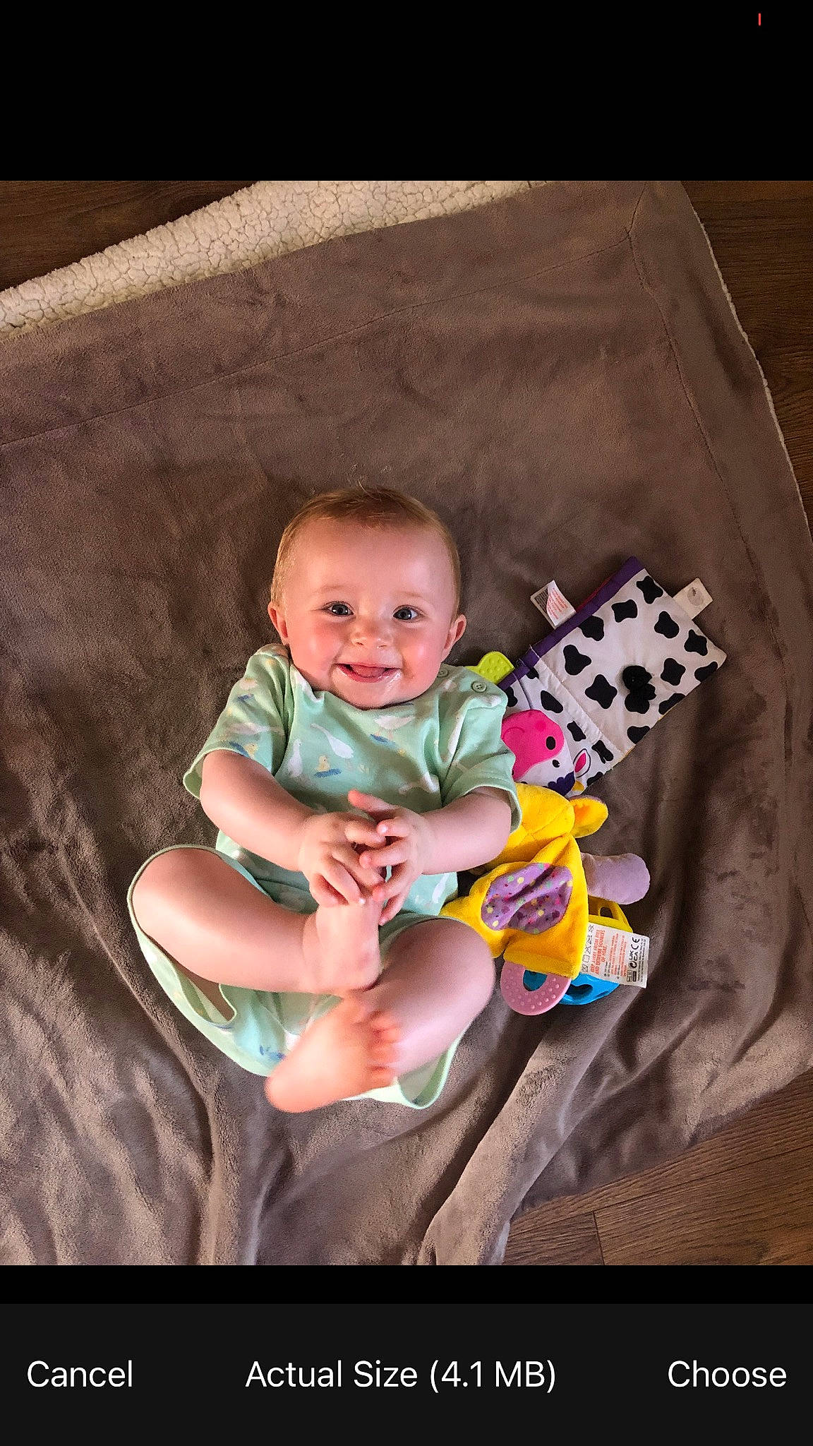 Bonnie is registered to the contest to win money with this photo: art, baby, baby_products, baby_toddler_clothing, child, comfort, flash_photography, fun, grass, happy, joy, linens, pattern, person, portrait_photography, room, sitting, sleeve, smile, t_shirt