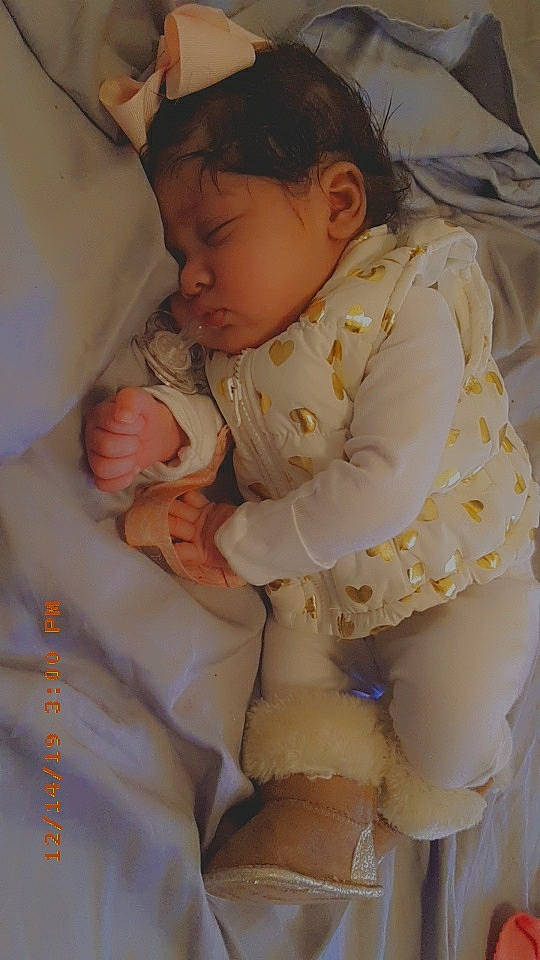 Alaiyah Grace is registered to the contest to win money with this photo: baby, birth, cheek, child, person, sleep, toddler